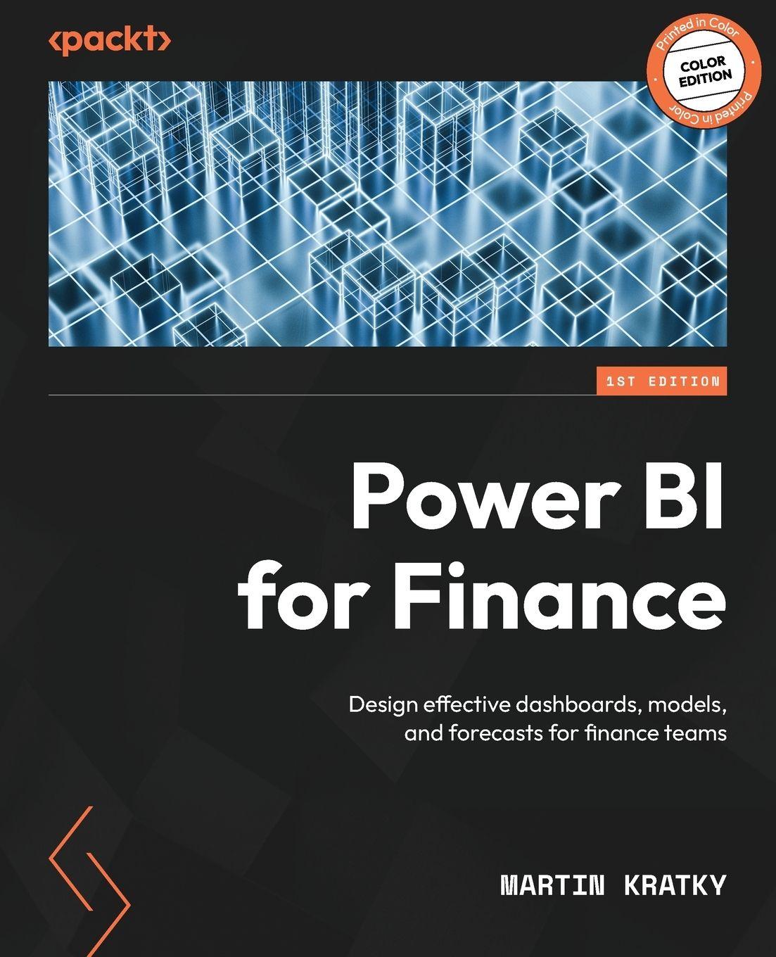 Vorderes Coverbild Power BI for Finance