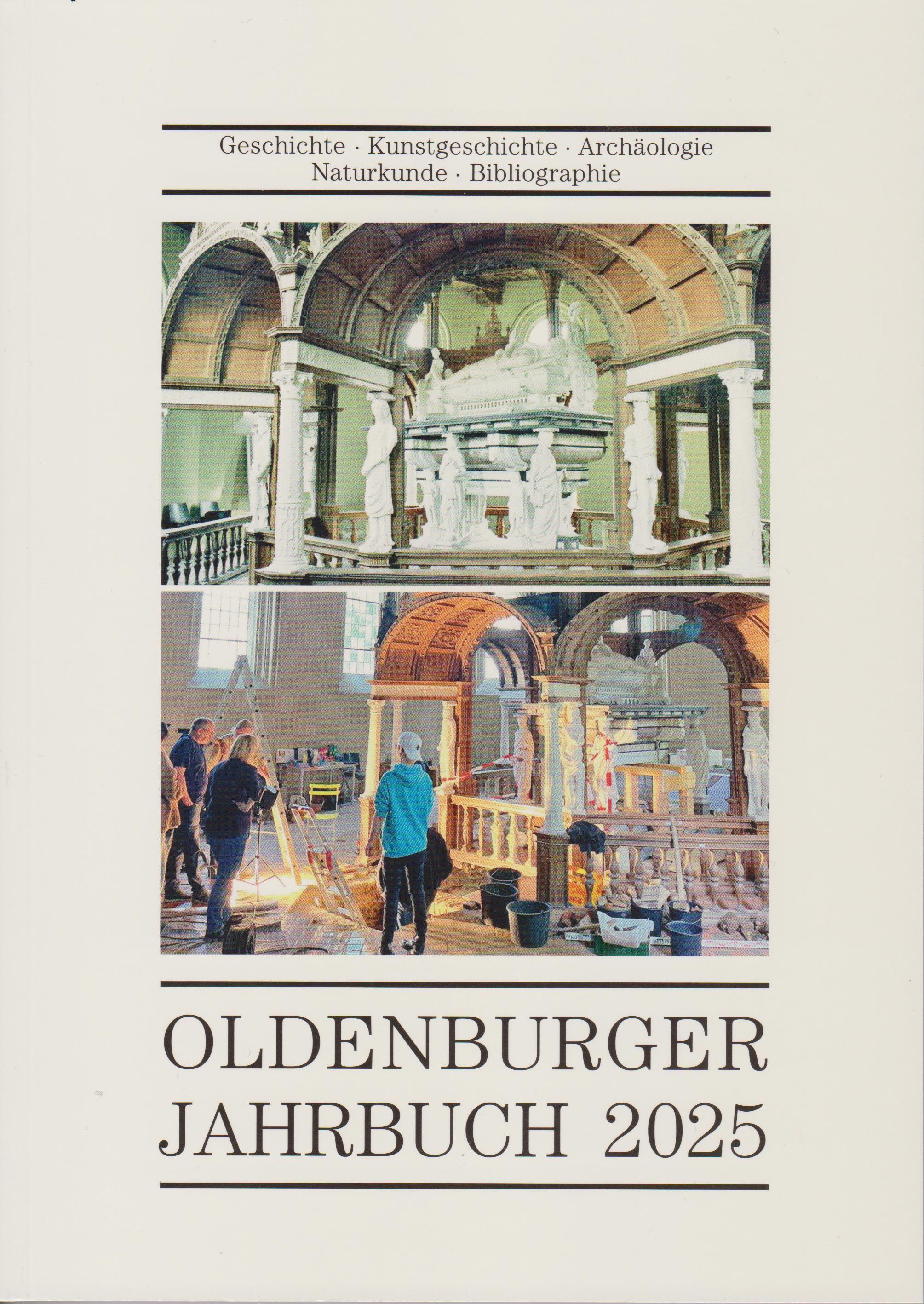 Vorderes Coverbild Oldenburger Jahrbuch 2025