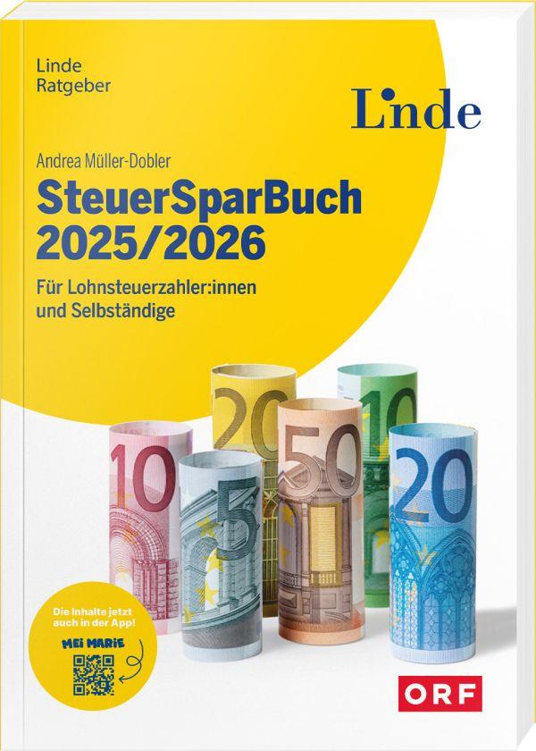 Vorderes Coverbild SteuerSparBuch 2025/2026