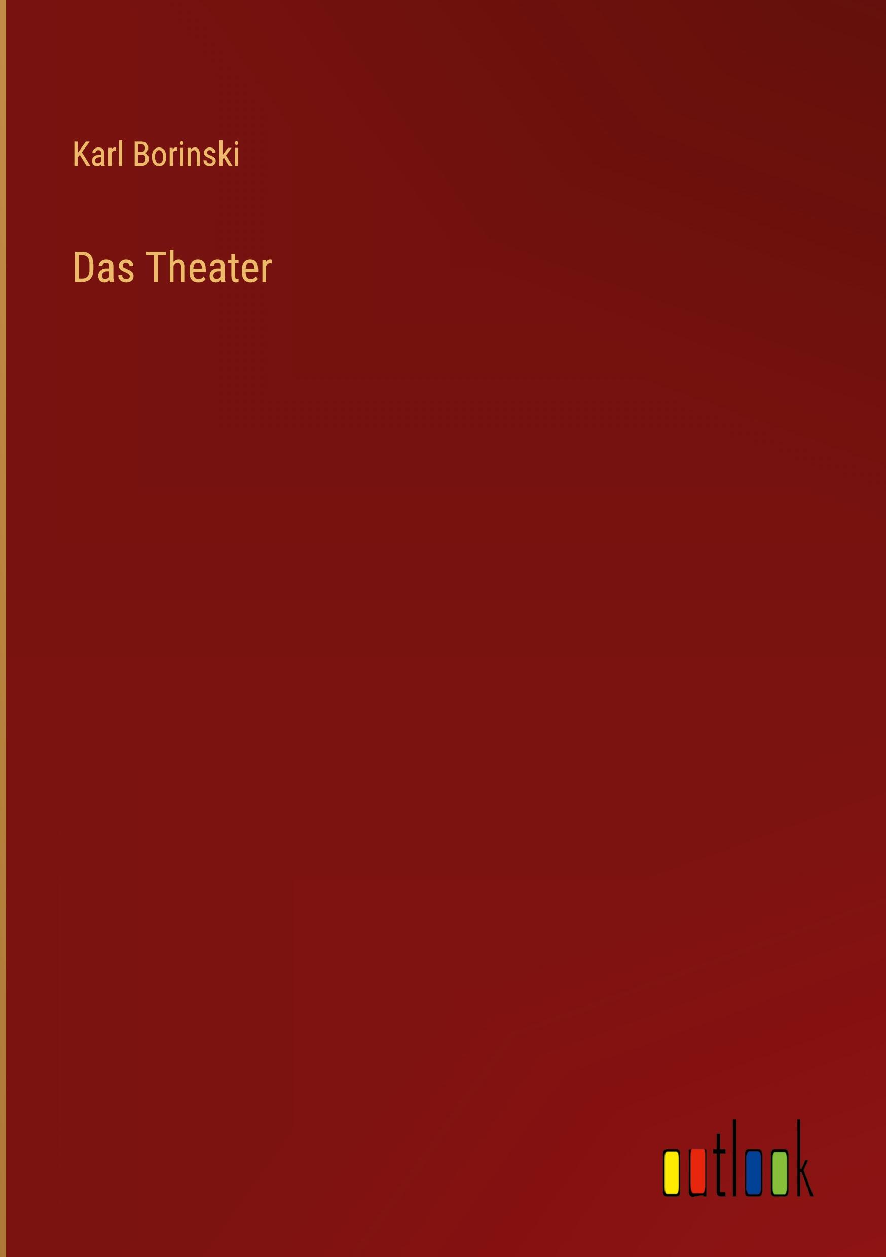 Vorderes Coverbild Das Theater