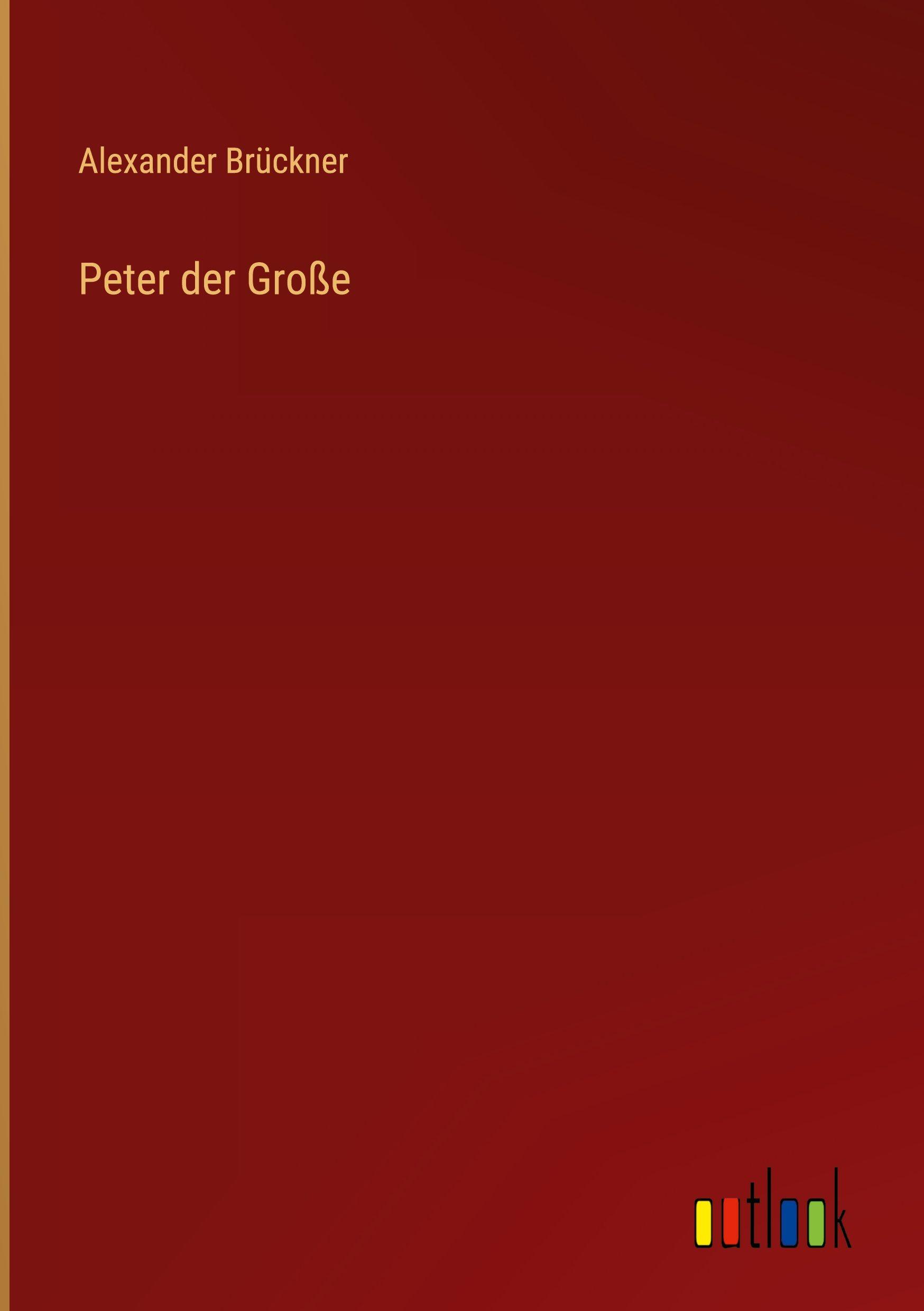 Vorderes Coverbild Peter der Große