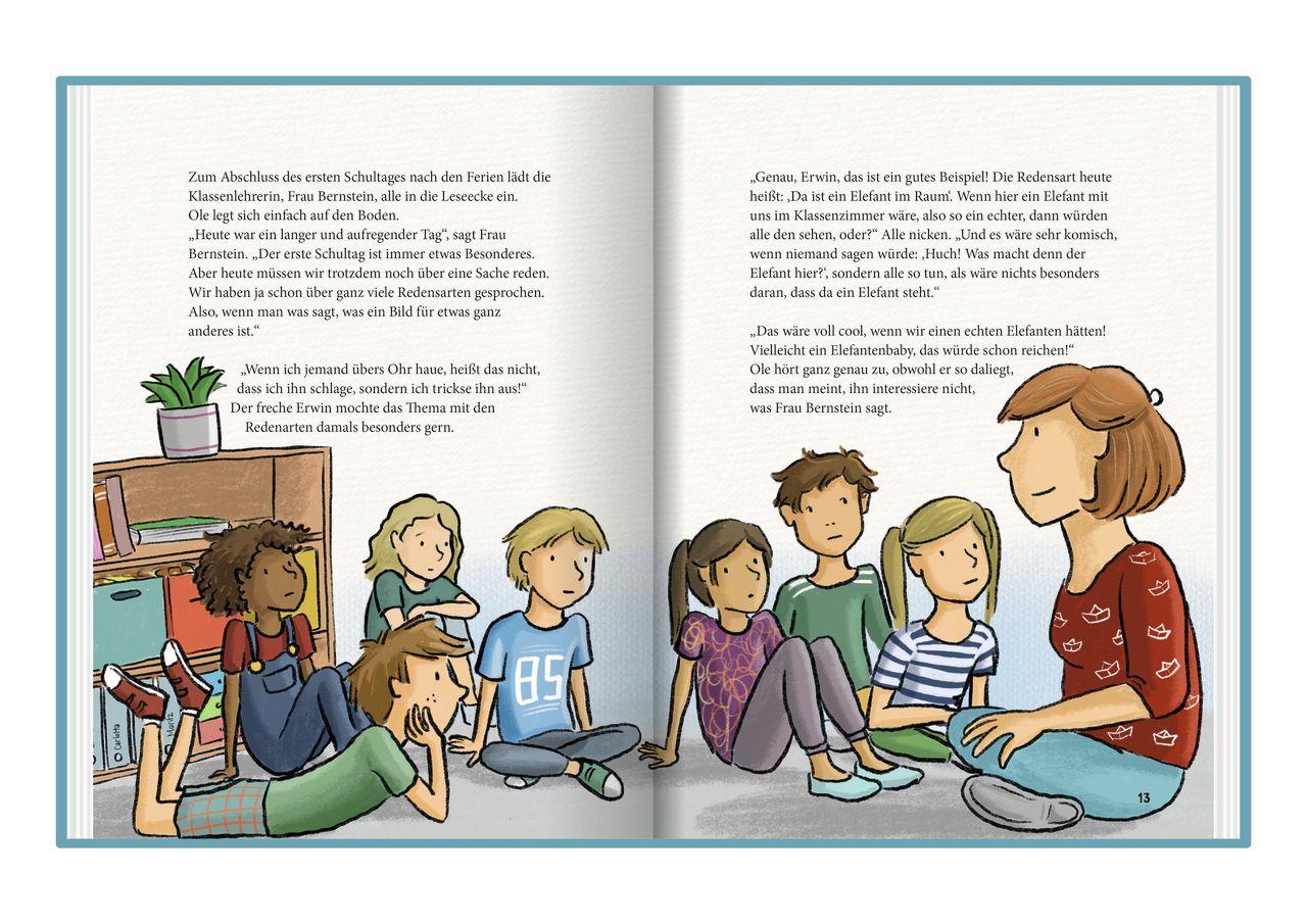 Beispielinhalt (Bild) Pia und der Elefant im Raum