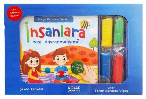 Vorderes Coverbild Insanlara Nasil Davranmaliyim - Görgü Kurallari Serisi - Oyun Hamurlu Kitap Seti