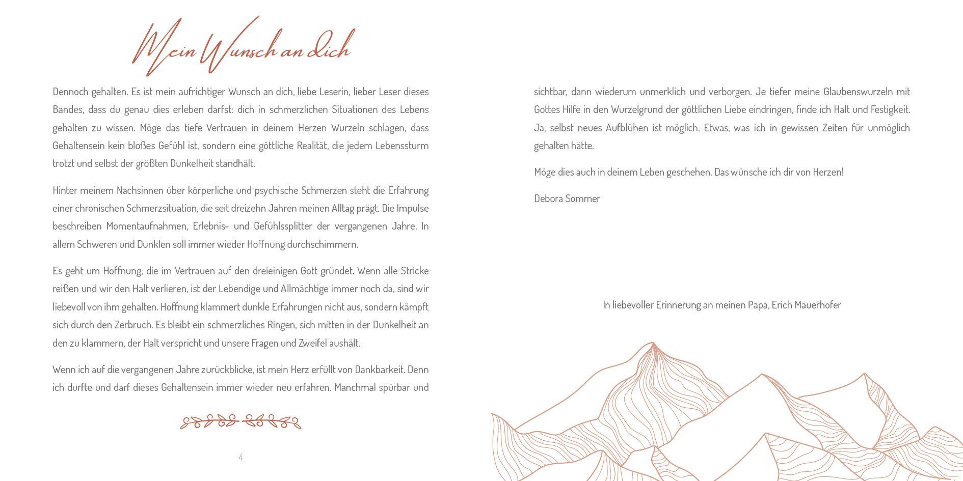 Beispielinhalt (Bild) Dennoch gehalten