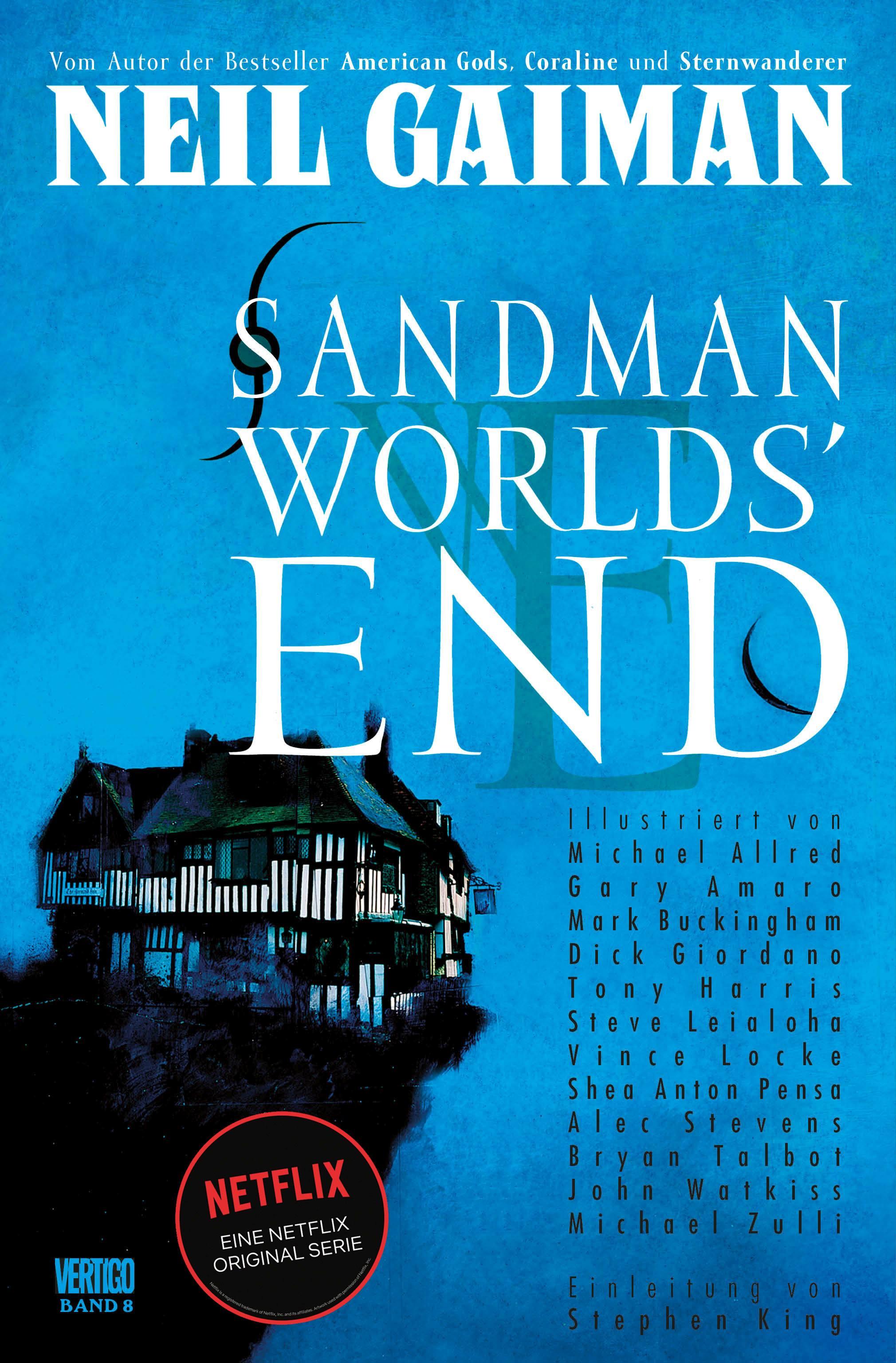 Vorderes Coverbild Sandman 08 - Worlds' End