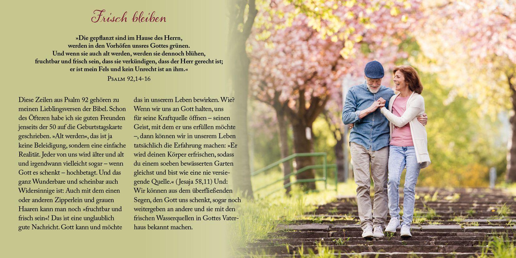 Beispielinhalt (Bild) Siehe, ich will ein Neues schaffen