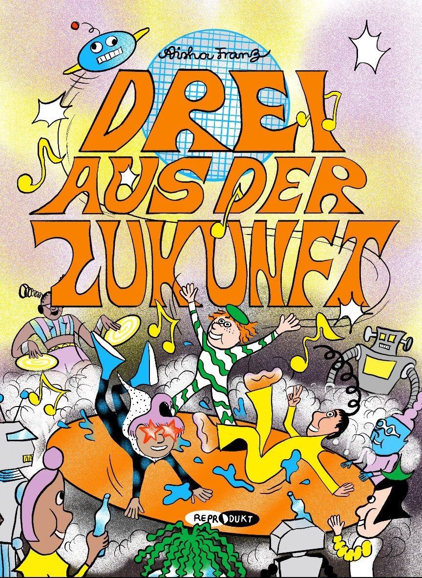 Vorderes Coverbild Drei aus der Zukunft 2