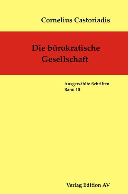 Vorderes Coverbild Die bürokratische Gesellschaft