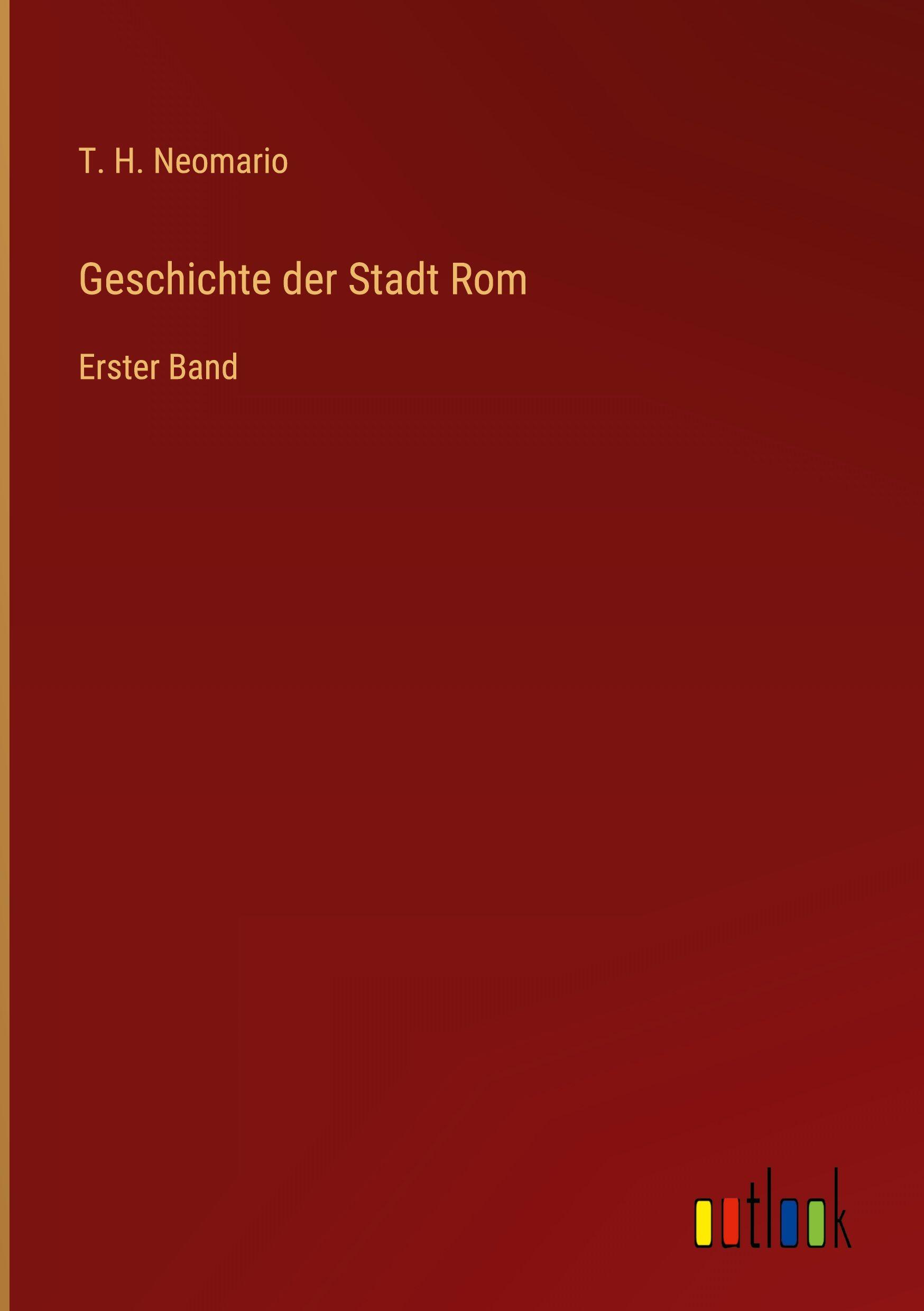 Vorderes Coverbild Geschichte der Stadt Rom