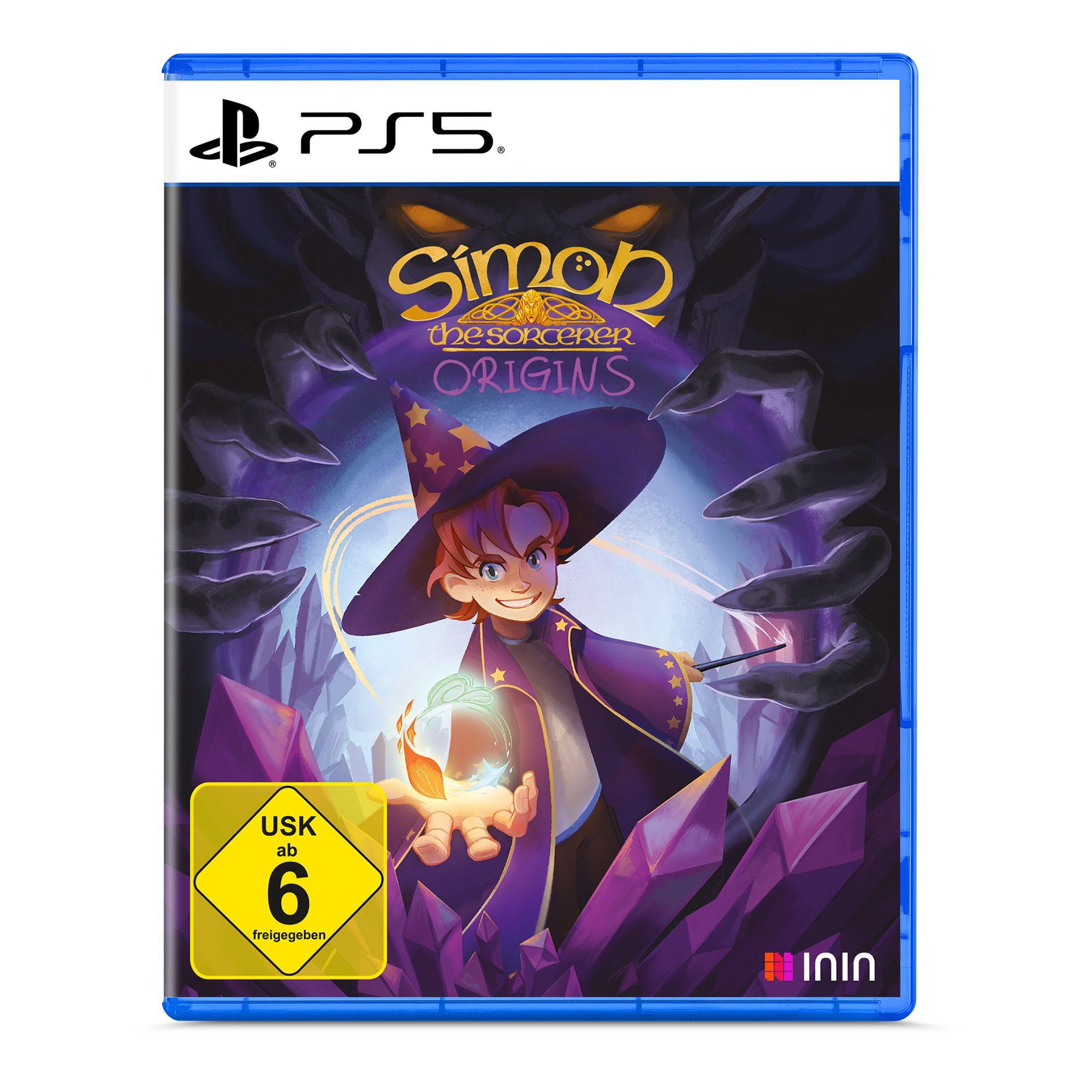 Vorderes Coverbild Simon the Sorcerer Origins (PlayStation PS5)
