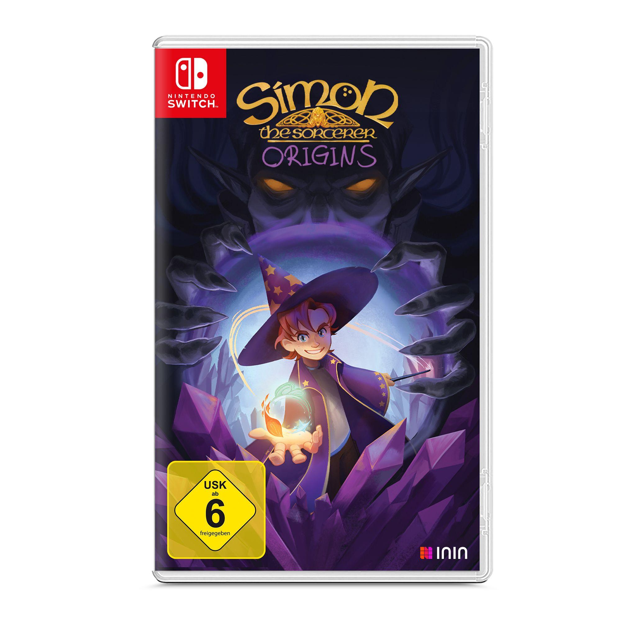 Vorderes Coverbild Simon the Sorcerer Origins (Nintendo Swicht)