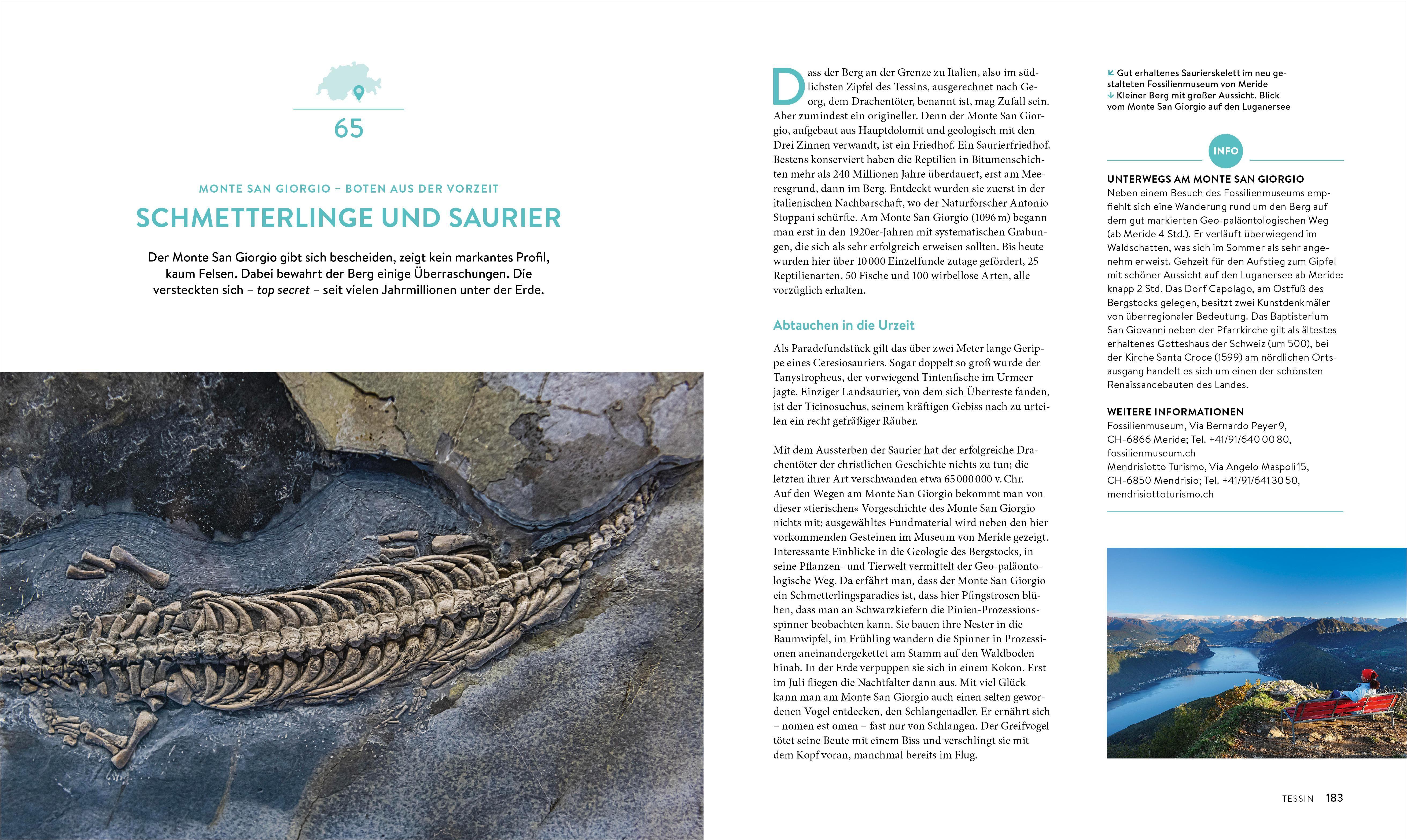 Beispielinhalt (Bild) Secret Places Schweiz