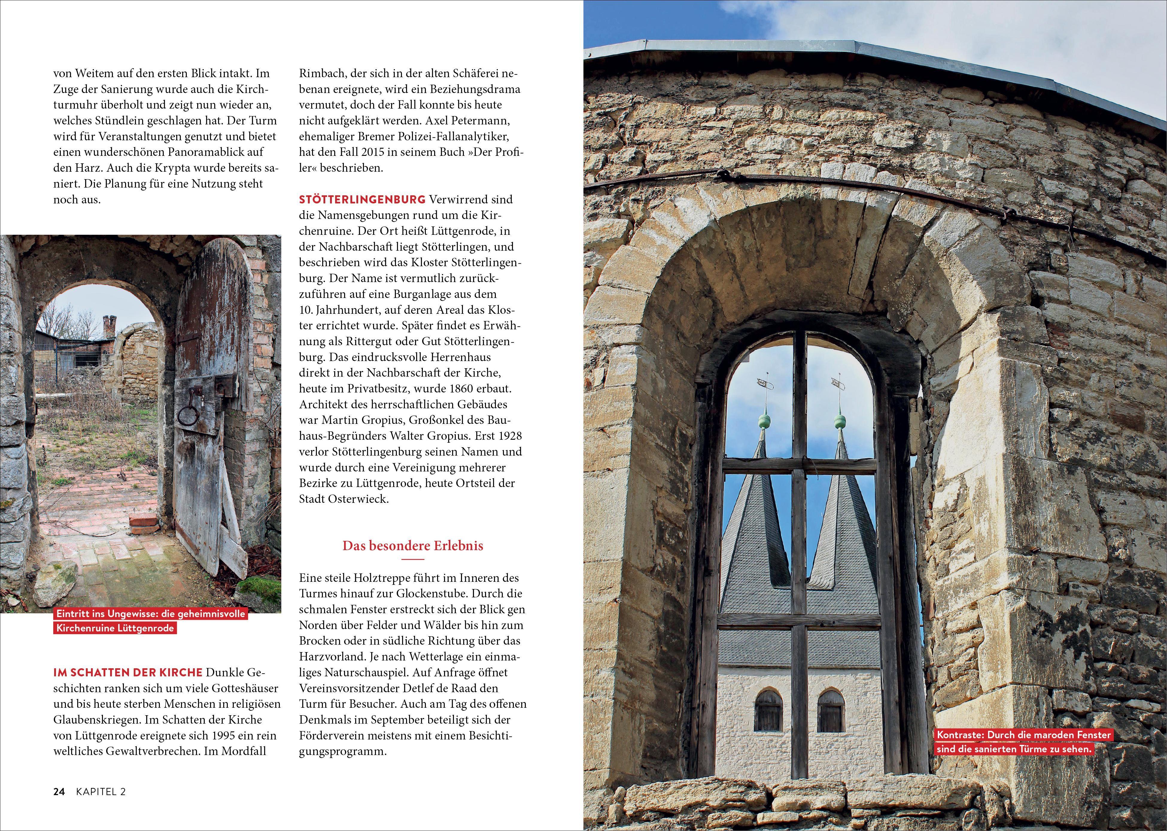 Beispielinhalt (Bild) Lost & Dark Places Harz