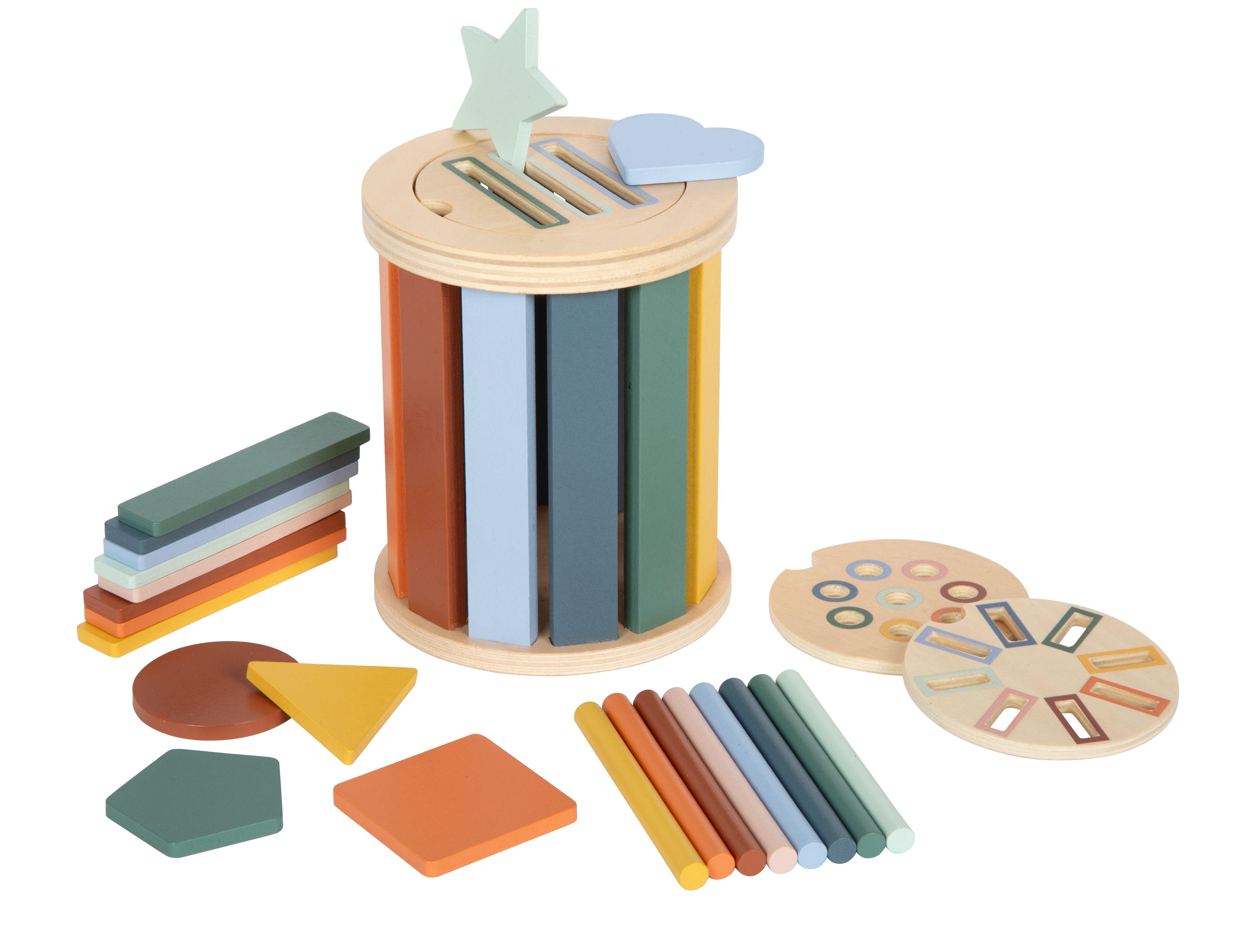 Vorderes Coverbild Montessori Sortierspiel mit Trommel