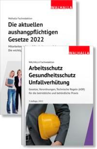 Vorderes Coverbild Kombi-Paket Die aktuellen aushangpflichtigen Gesetze + Arbeitsschutz, Gesundheitsschutz, Unfallverhütung 2026