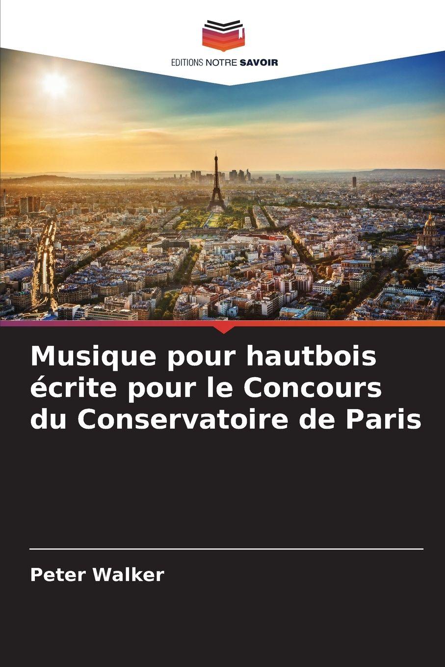 Vorderes Coverbild Musique pour hautbois écrite pour le Concours du Conservatoire de Paris