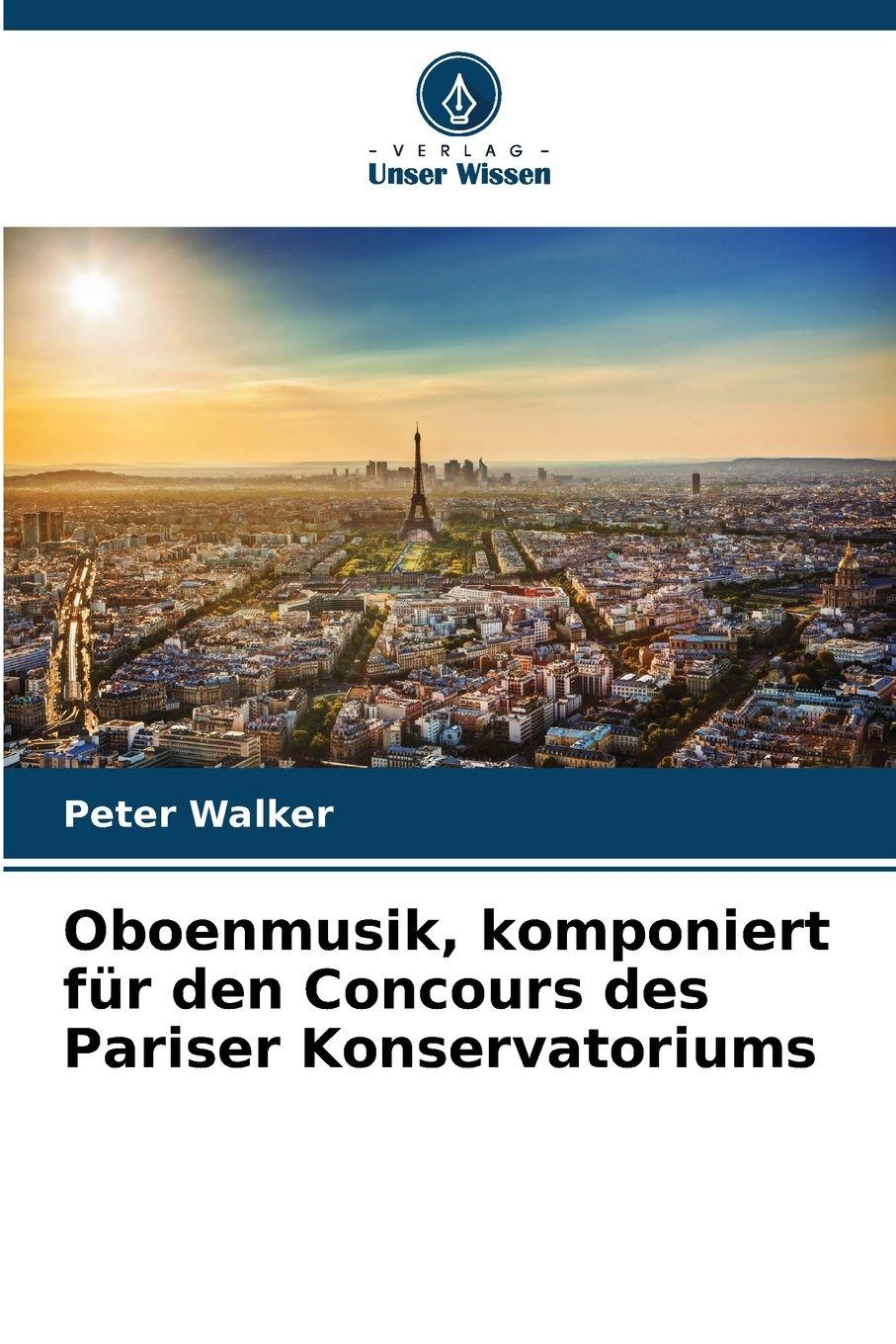 Vorderes Coverbild Oboenmusik, komponiert für den Concours des Pariser Konservatoriums