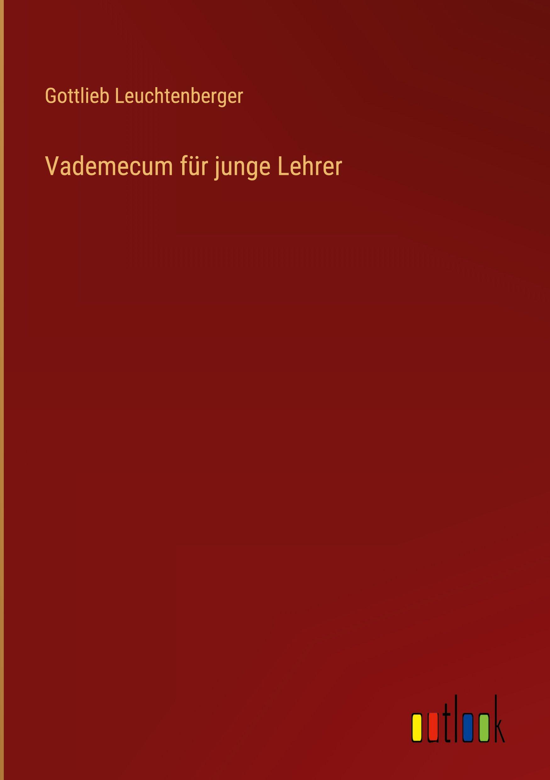 Vorderes Coverbild Vademecum für junge Lehrer