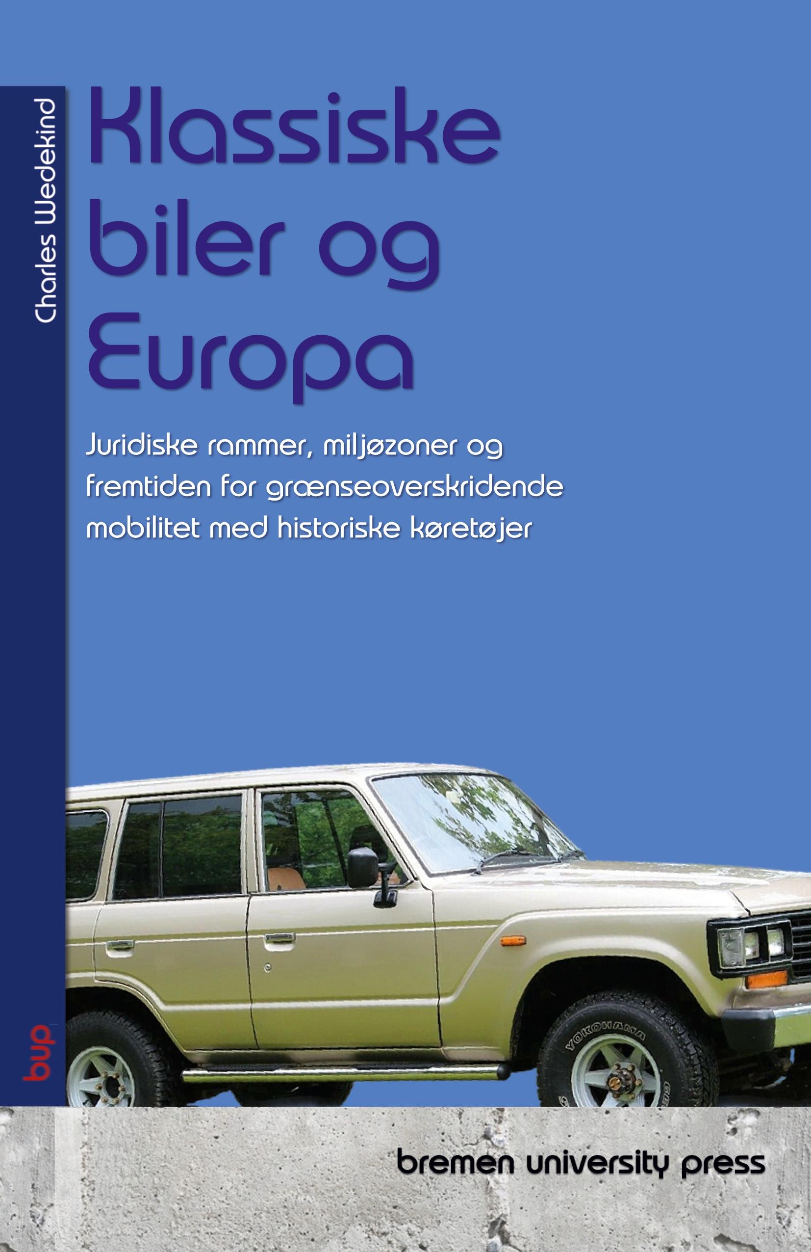 Vorderes Coverbild Klassiske biler og Europa