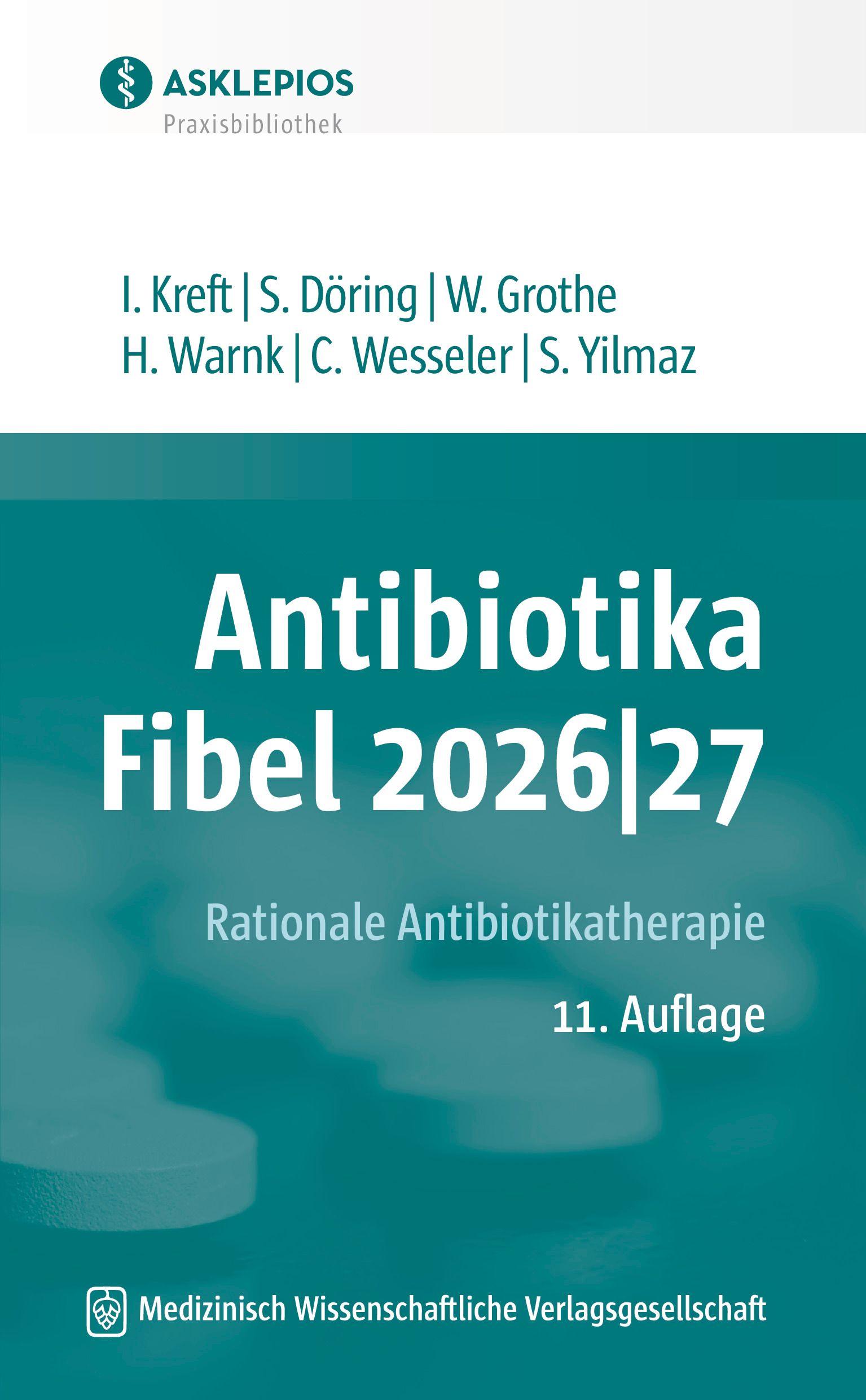 Vorderes Coverbild Antibiotika-Fibel 2026|27