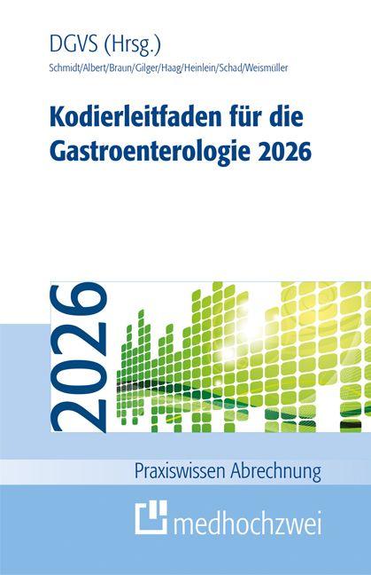 Vorderes Coverbild Kodierleitfaden für die Gastroenterologie 2026