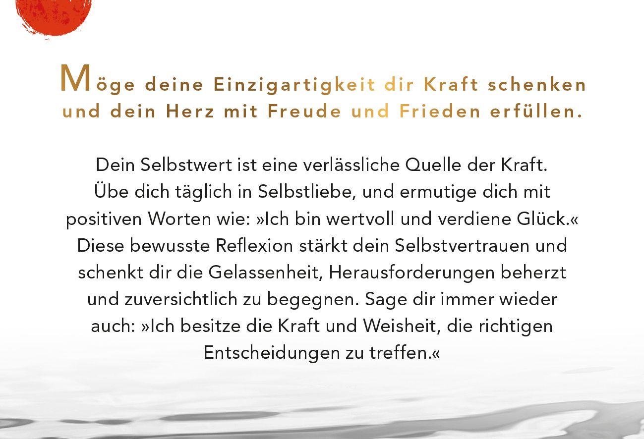 Beispielinhalt (Bild) Dein Ikigai-Moment - Impulskarten für ein Leben voller Leichtigkeit, Sinn und Erfüllung