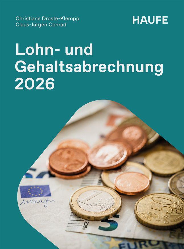 Vorderes Coverbild Lohn- und Gehaltsabrechnung 2026
