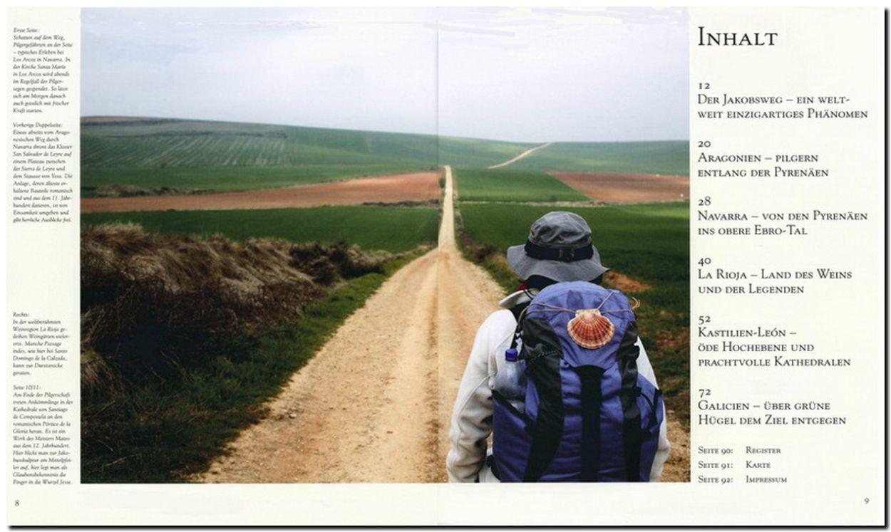 Beispielinhalt (Bild) Faszinierender Jakobsweg