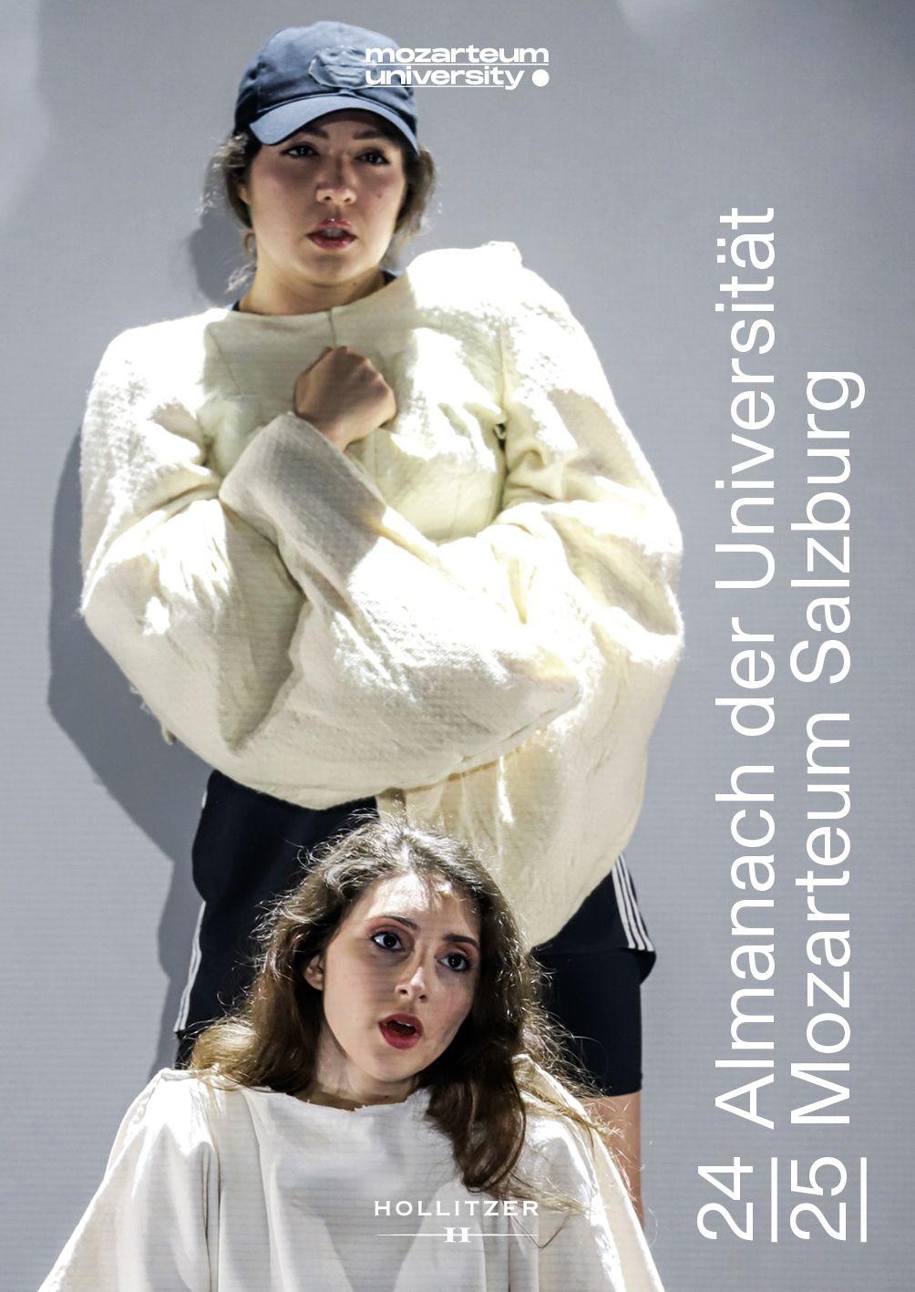 Vorderes Coverbild Almanach der Universität Mozarteum Salzburg. Studienjahr 2024|25