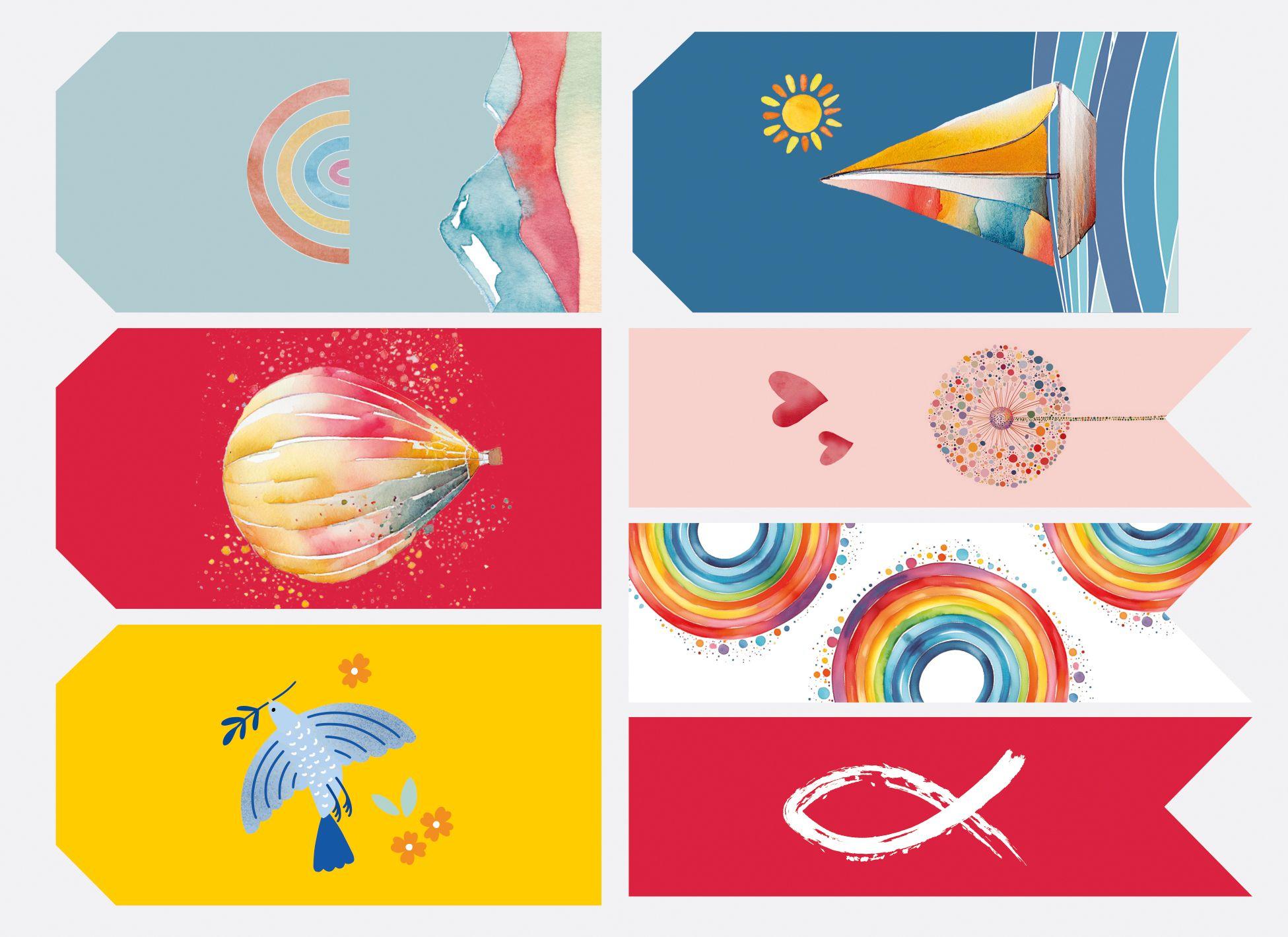 Beispielinhalt (Bild) Meine bunte Erstkommunion