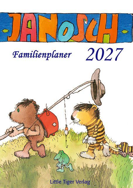 Vorderes Coverbild Janosch Familienplaner 2027