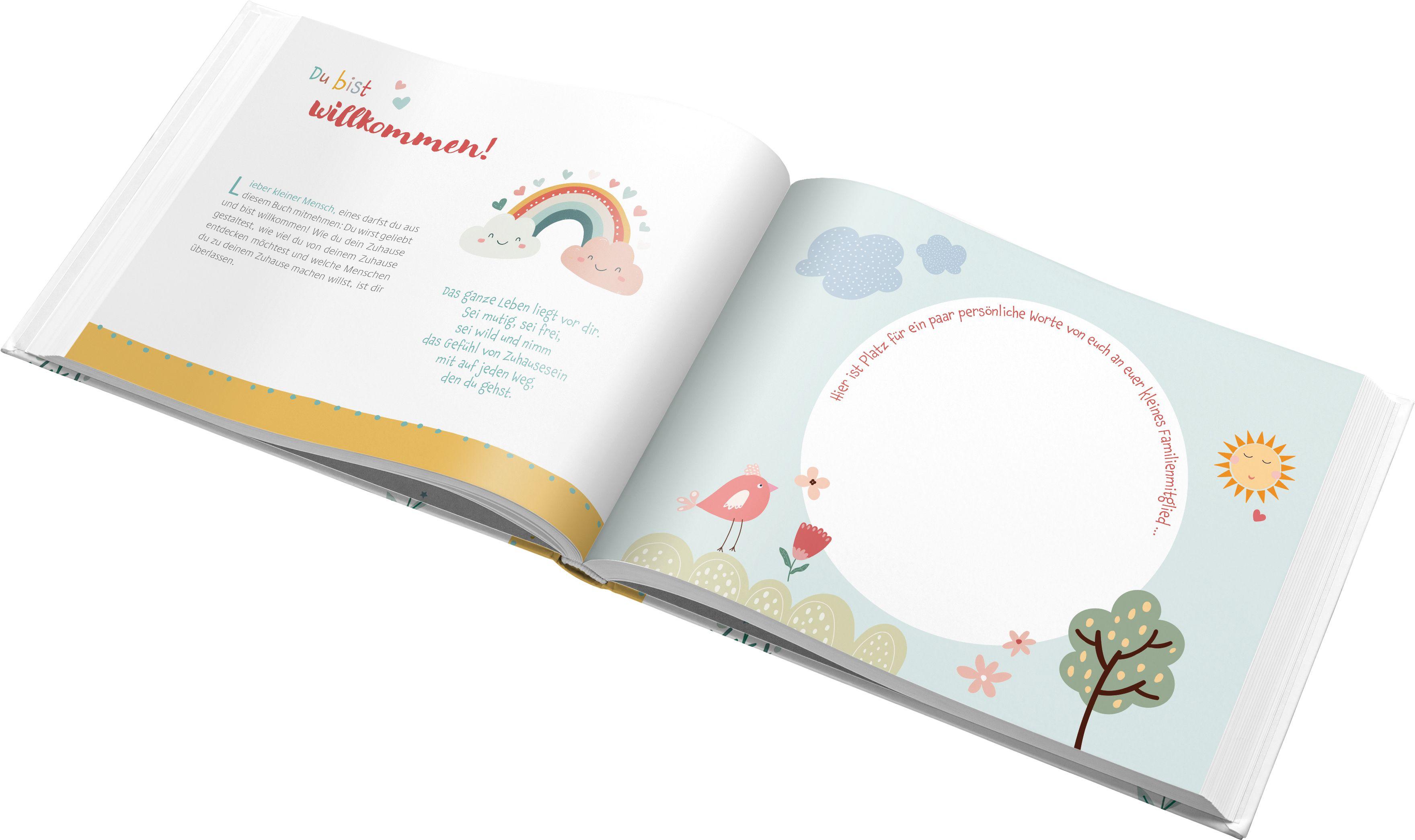 Beispielinhalt (Bild) Fühl dich willkommen, kleiner Mensch