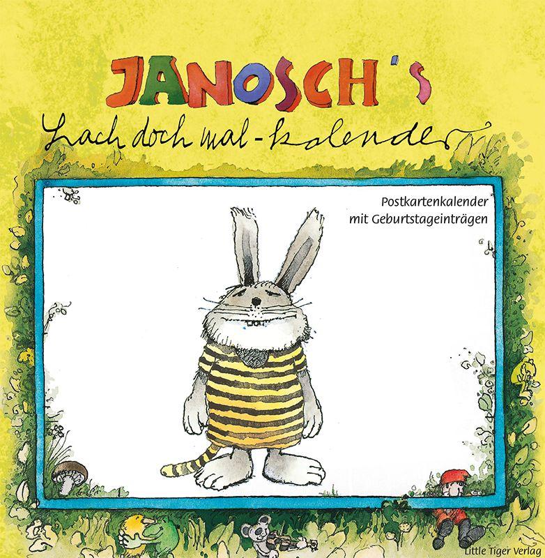 Vorderes Coverbild Janoschs Lach-doch-mal-Kalender