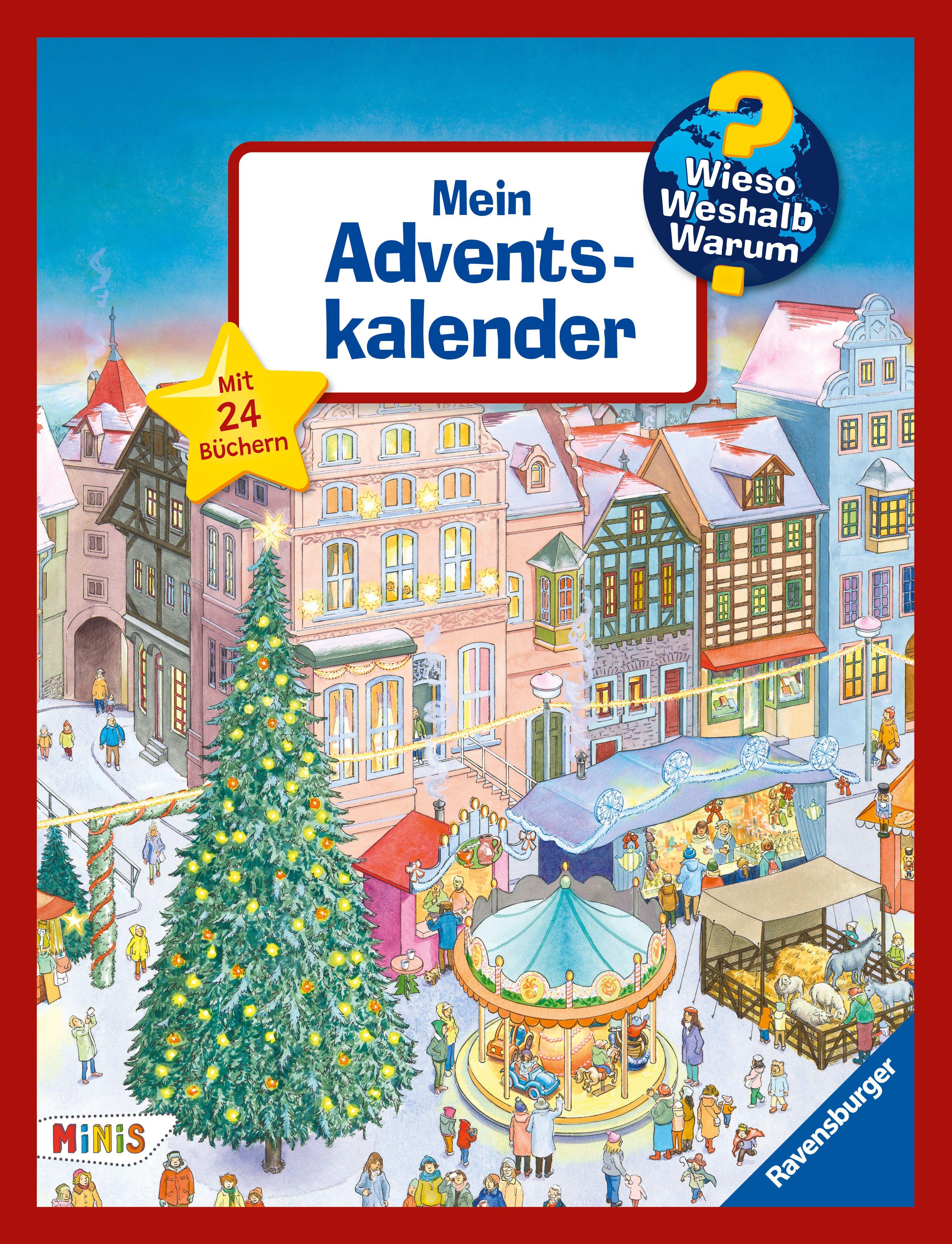 Vorderes Coverbild Wieso? Weshalb? Warum? Ravensburger Minis - Mein Adventskalender H26