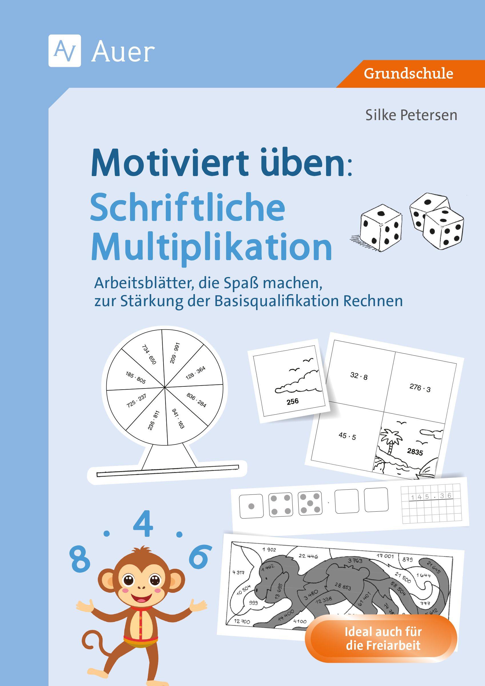 Vorderes Coverbild Motiviert üben: Schriftliche Multiplikation