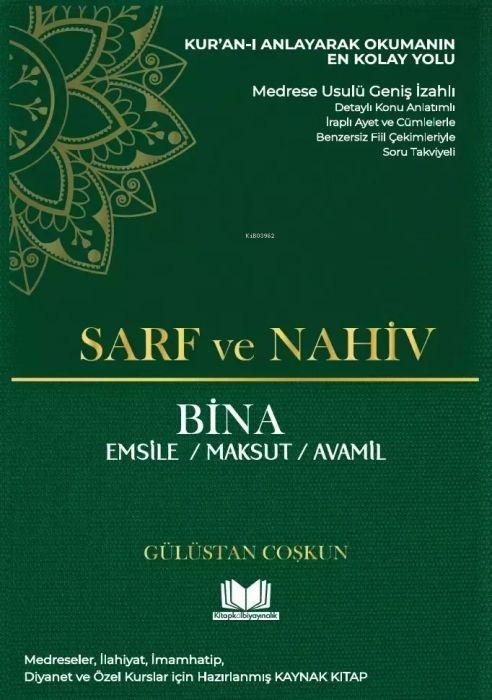 Vorderes Coverbild Sarf ve Nahiv - Bina Ciltli