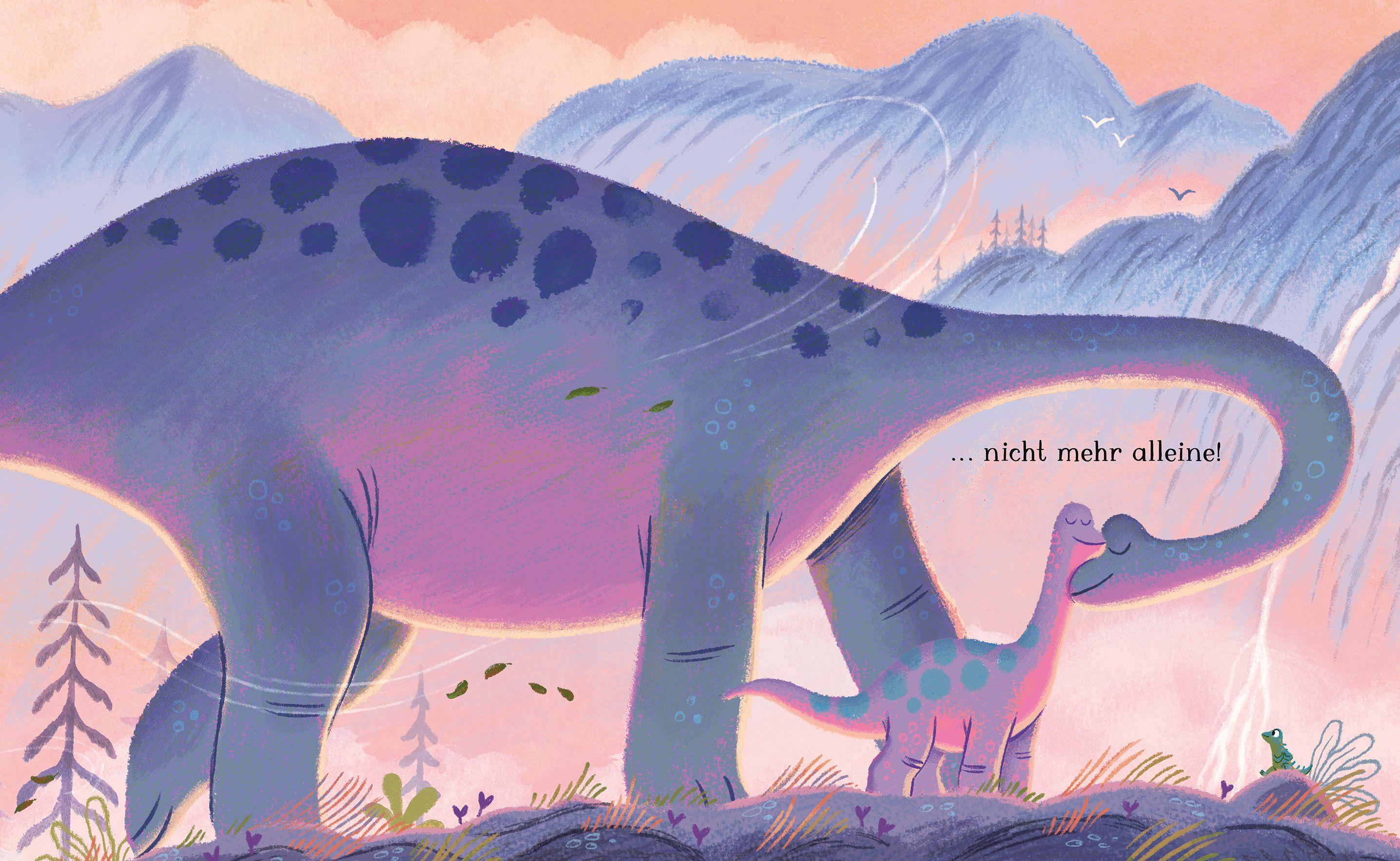 Beispielinhalt (Bild) Mama ist bei dir, kleiner Dino