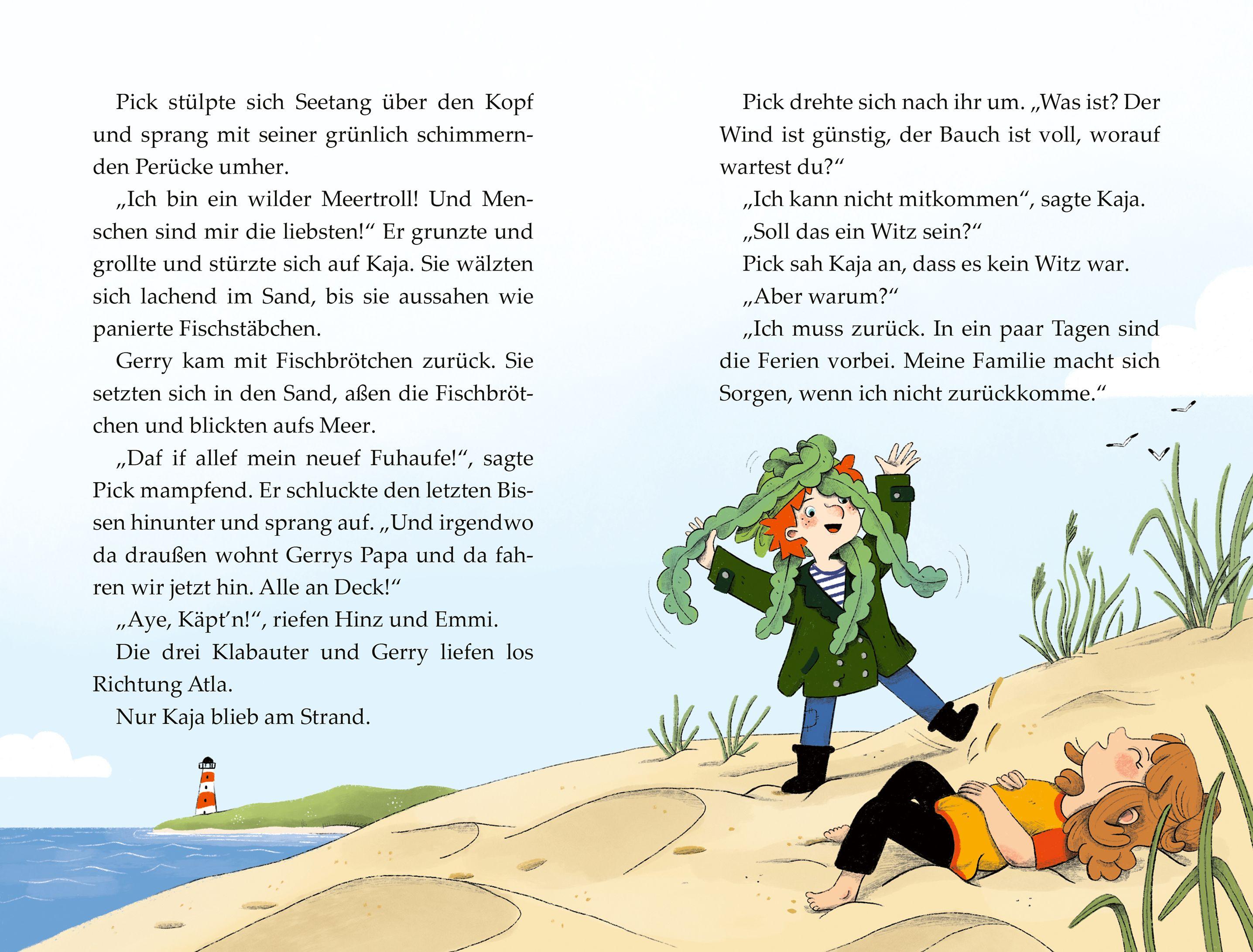 Beispielinhalt (Bild) Kaja & Käpt'n Pick - Aufbruch zum Meer