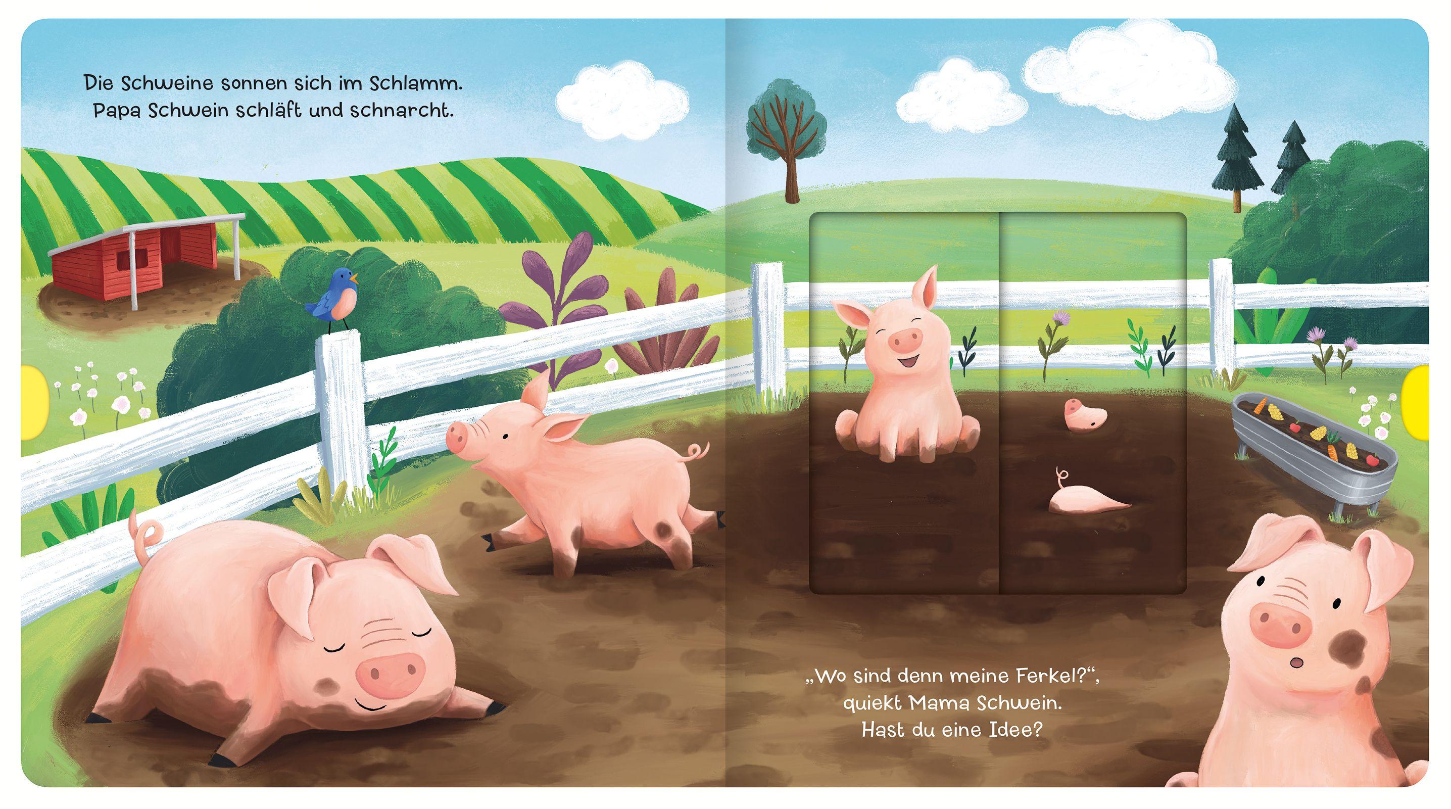 Beispielinhalt (Bild) Auf dem Bauernhof ist so viel los!