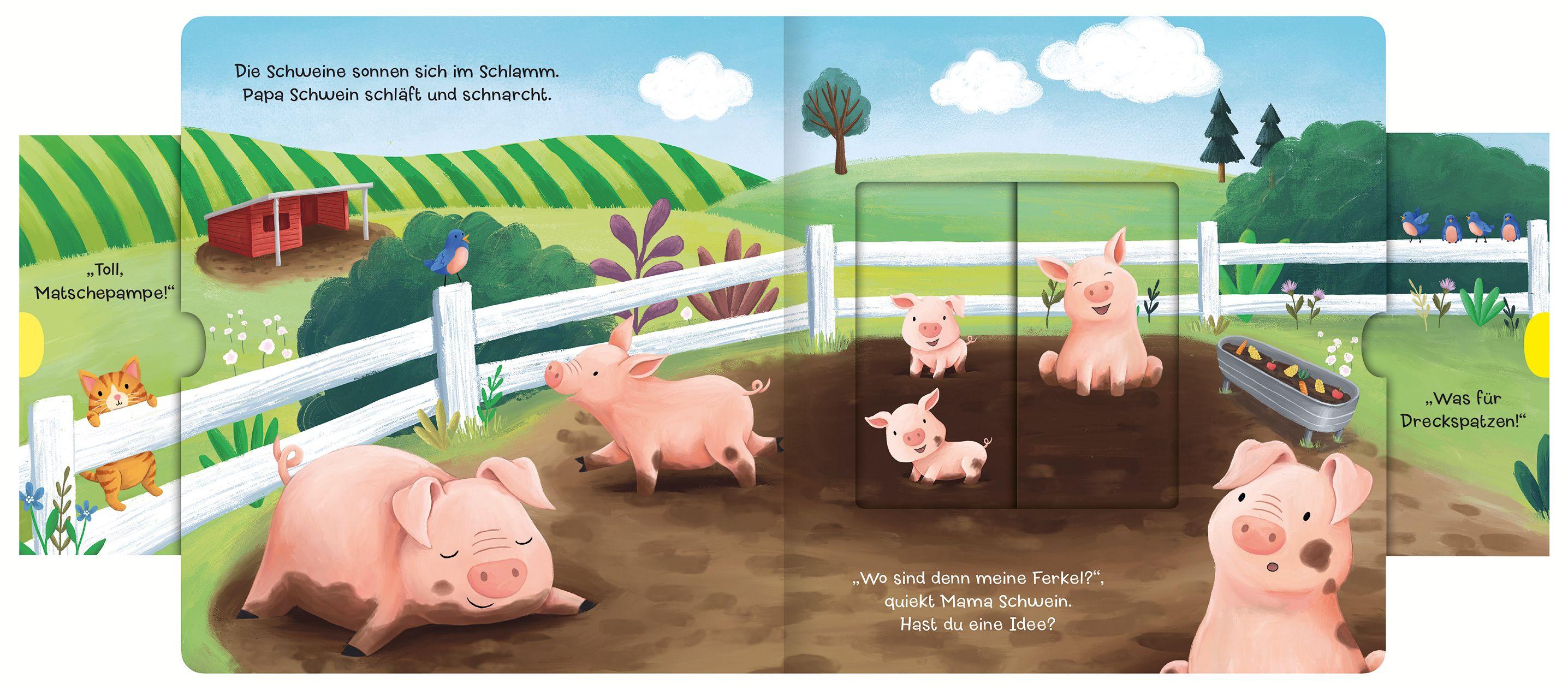 Beispielinhalt (Bild) Auf dem Bauernhof ist so viel los!