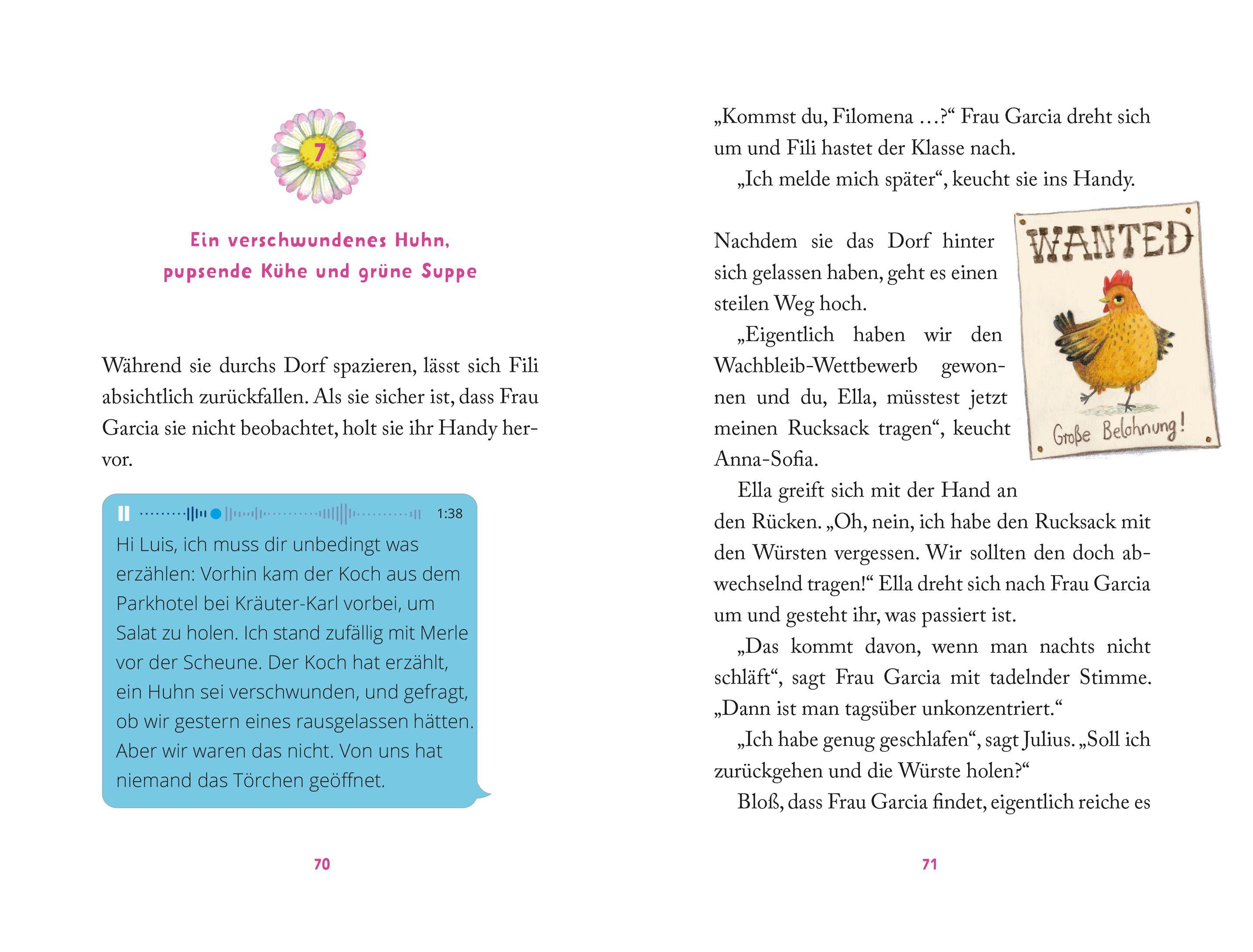 Beispielinhalt (Bild) Die katastrofabelhafte Klassenfahrt