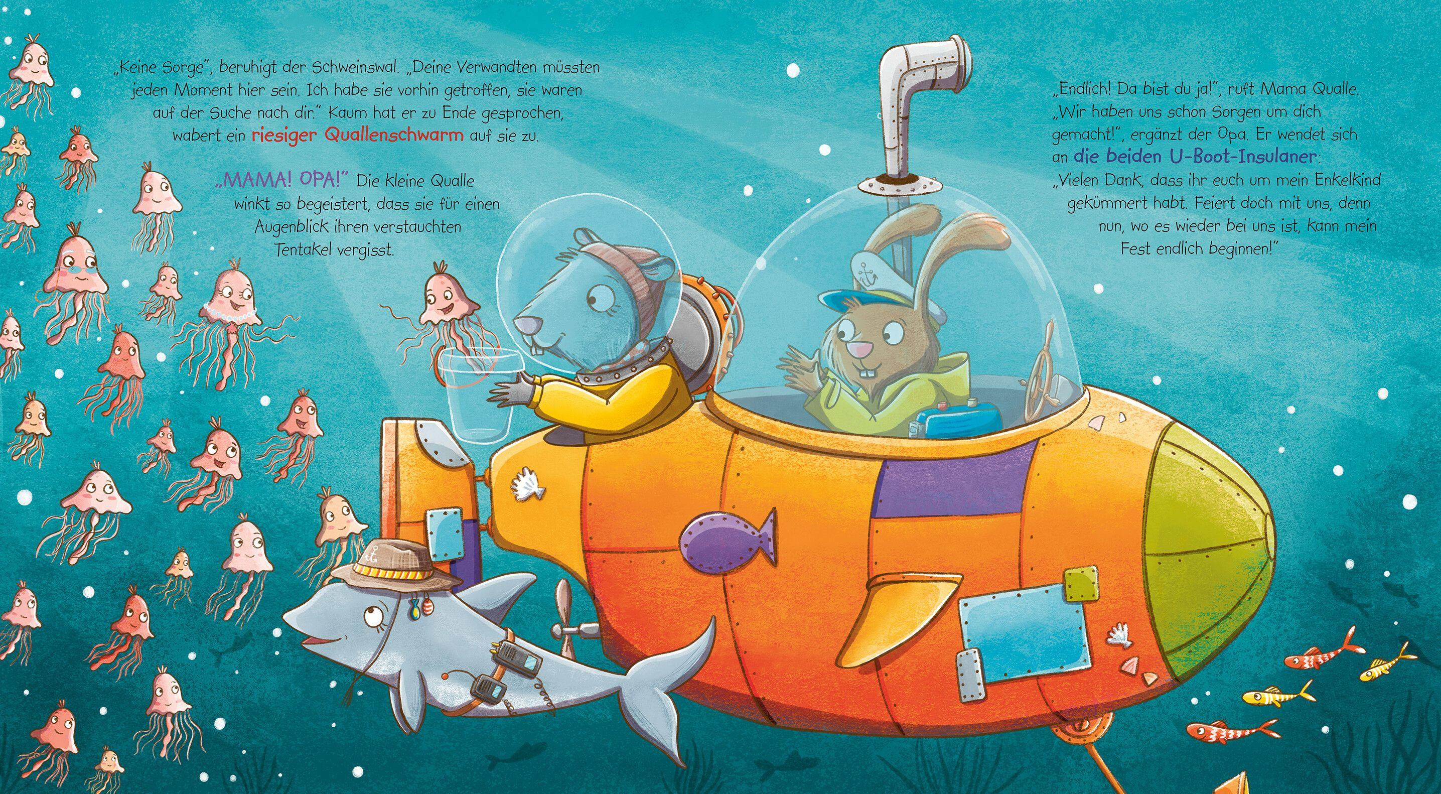 Beispielinhalt (Bild) Ibbe & Knut - Luke zu und abgetaucht