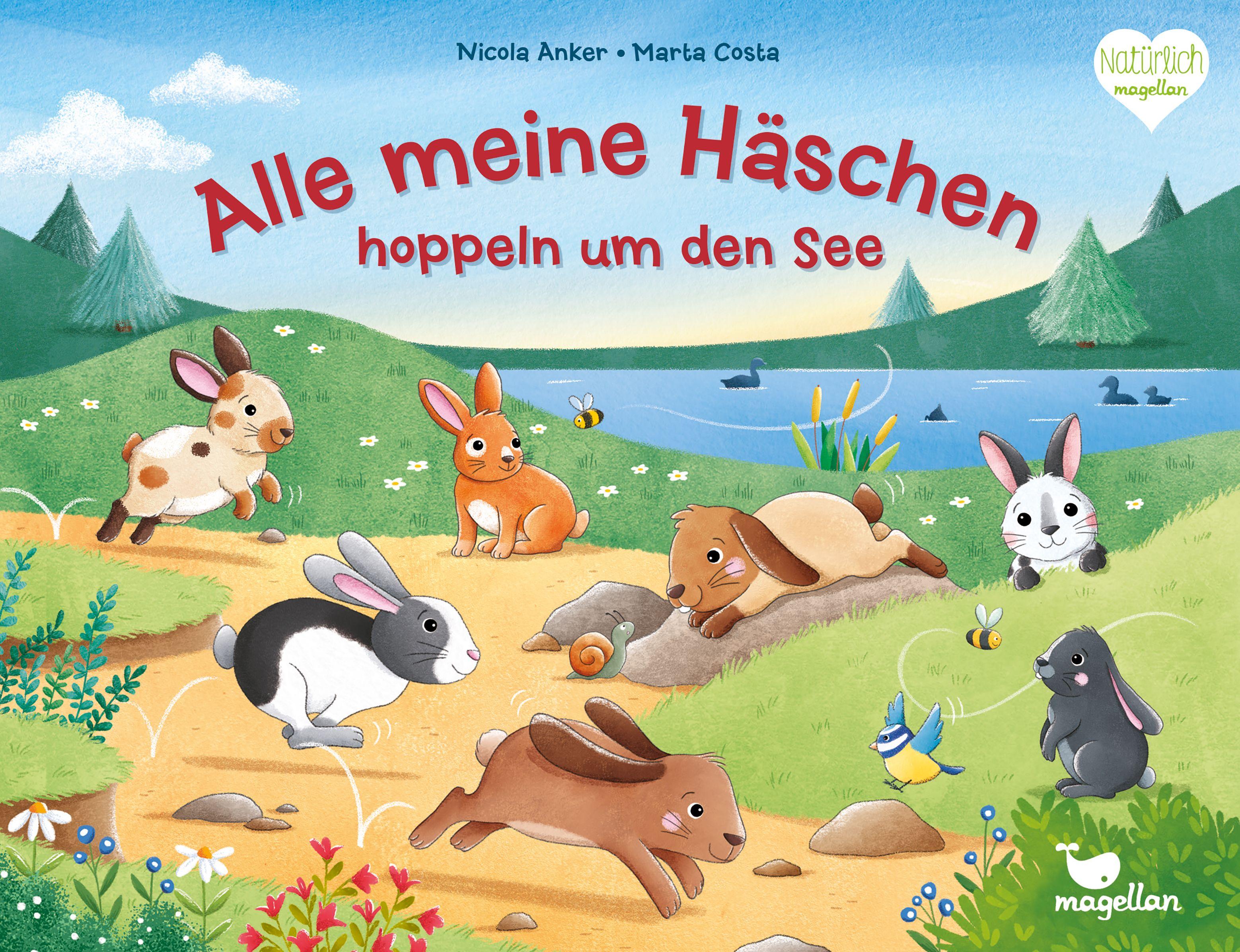 Vorderes Coverbild Alle meine Häschen hoppeln um den See