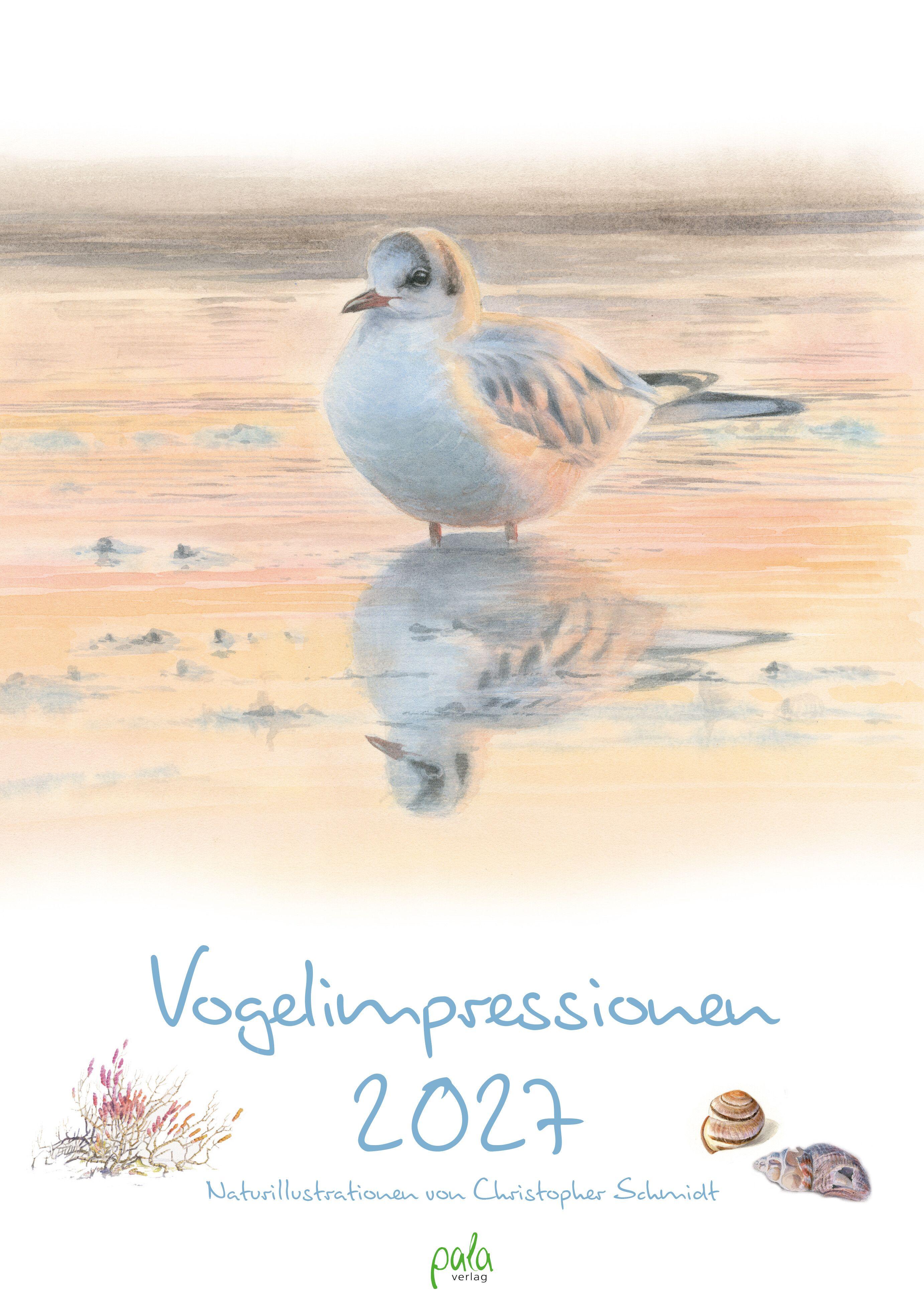 Vorderes Coverbild Vogelimpressionen 2027