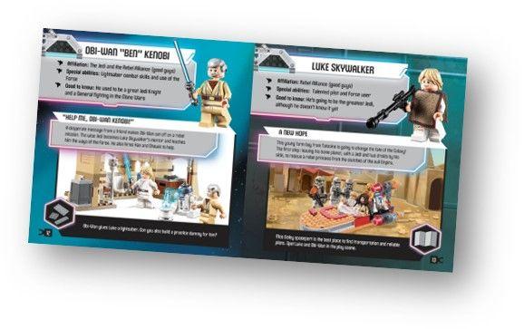 Beispielinhalt (Bild) LEGO® Star Wars(TM) - Rätselbox für Weltraumhelden - Han Solos und Chewies Abenteuer