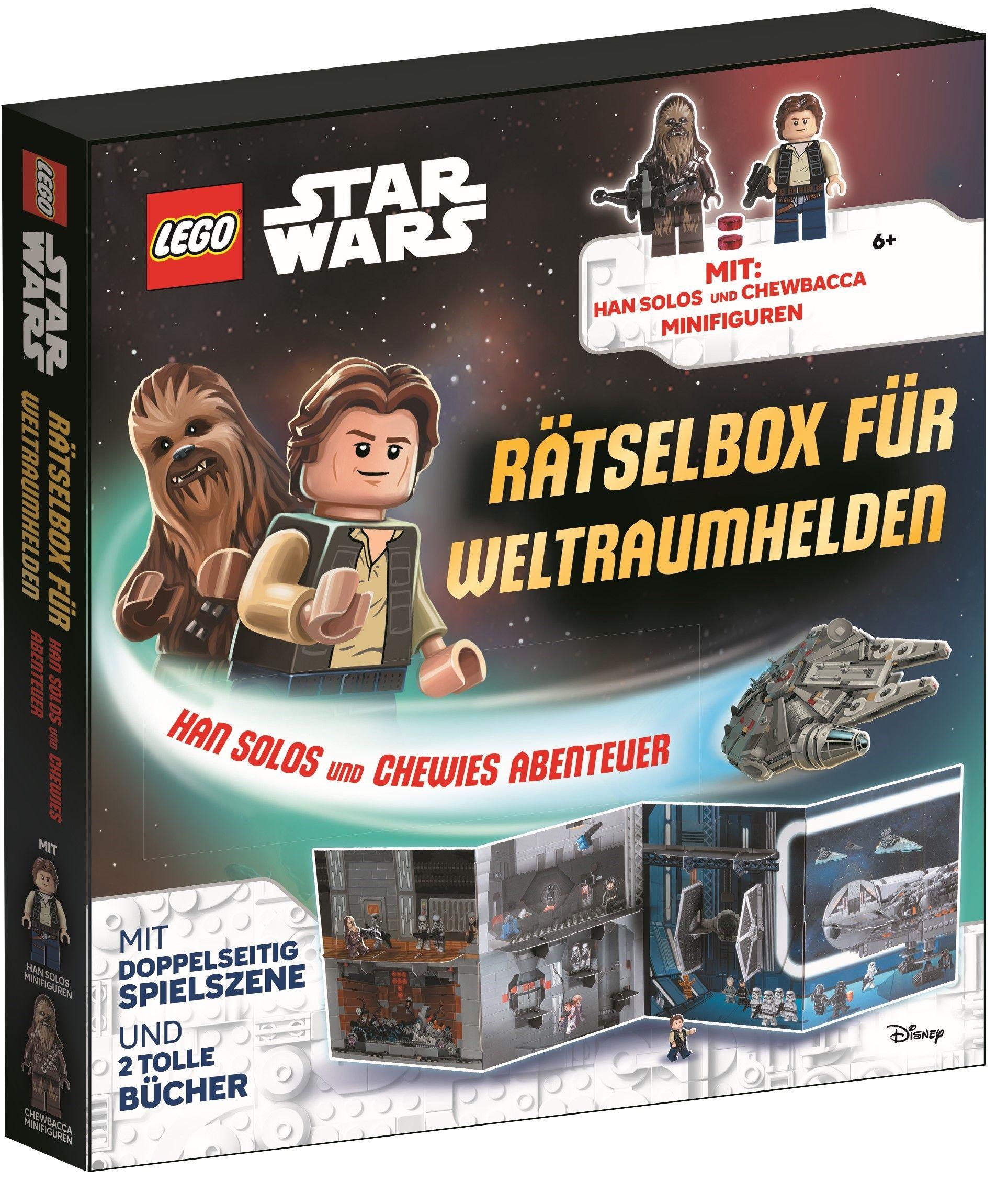 Vorderes Coverbild LEGO® Star Wars(TM) - Rätselbox für Weltraumhelden - Han Solos und Chewies Abenteuer