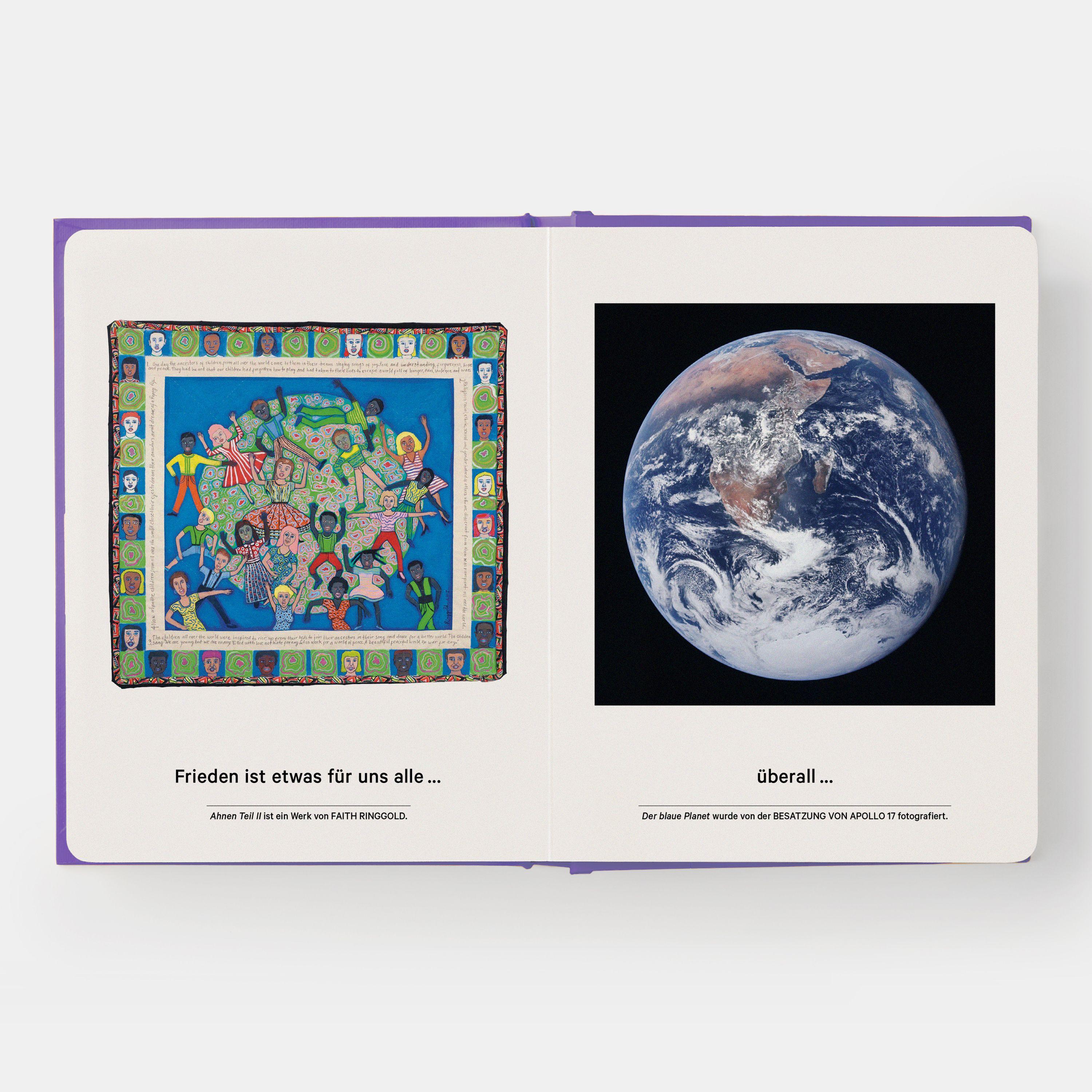 Beispielinhalt (Bild) Mein erstes Kunstbuch. Frieden