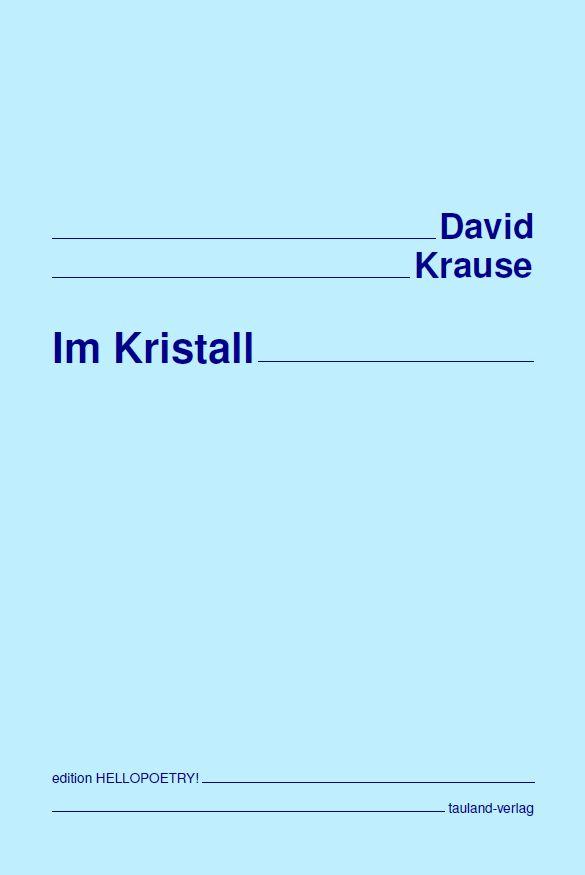 Vorderes Coverbild Im Kristall