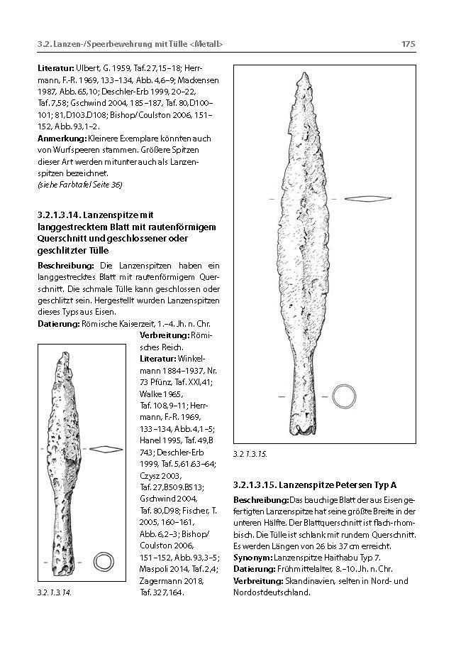 Beispielinhalt (Bild) Pfeil- und Lanzenspitzen