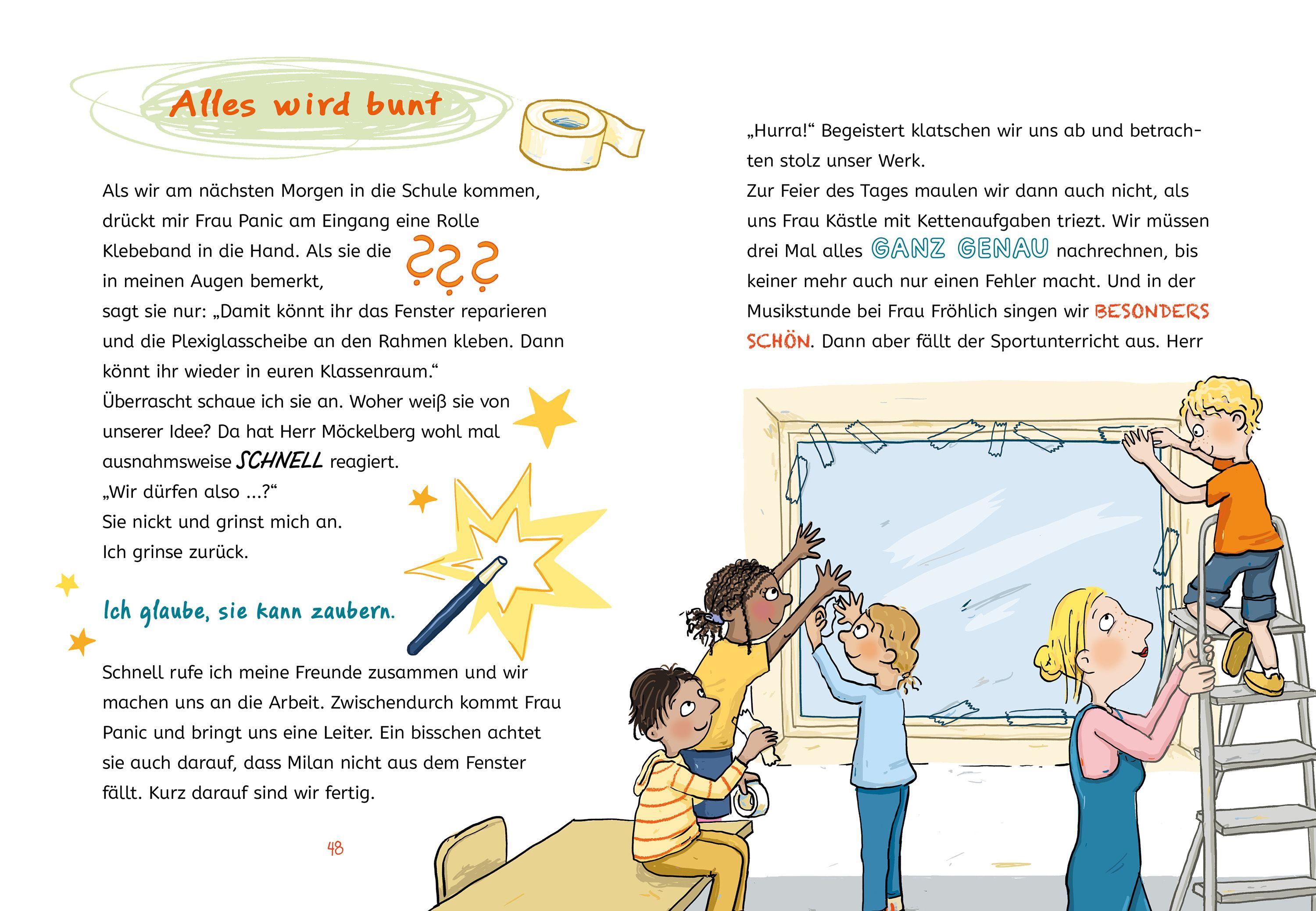 Beispielinhalt (Bild) Keine Panik - wir stellen die Schule auf den Kopf